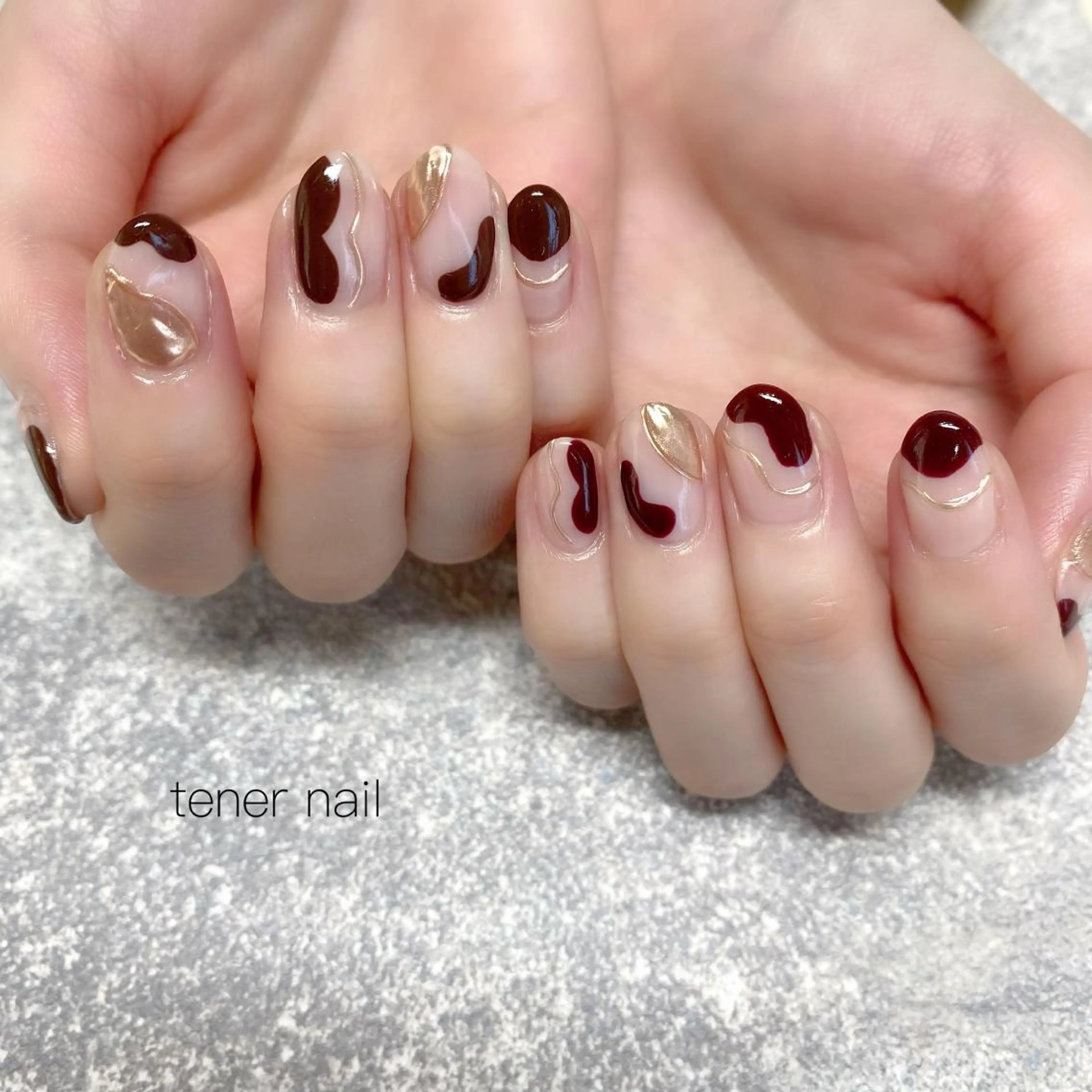 ネイル ニュアンスネイル テネルネイル tener nailのネイルデザイン
