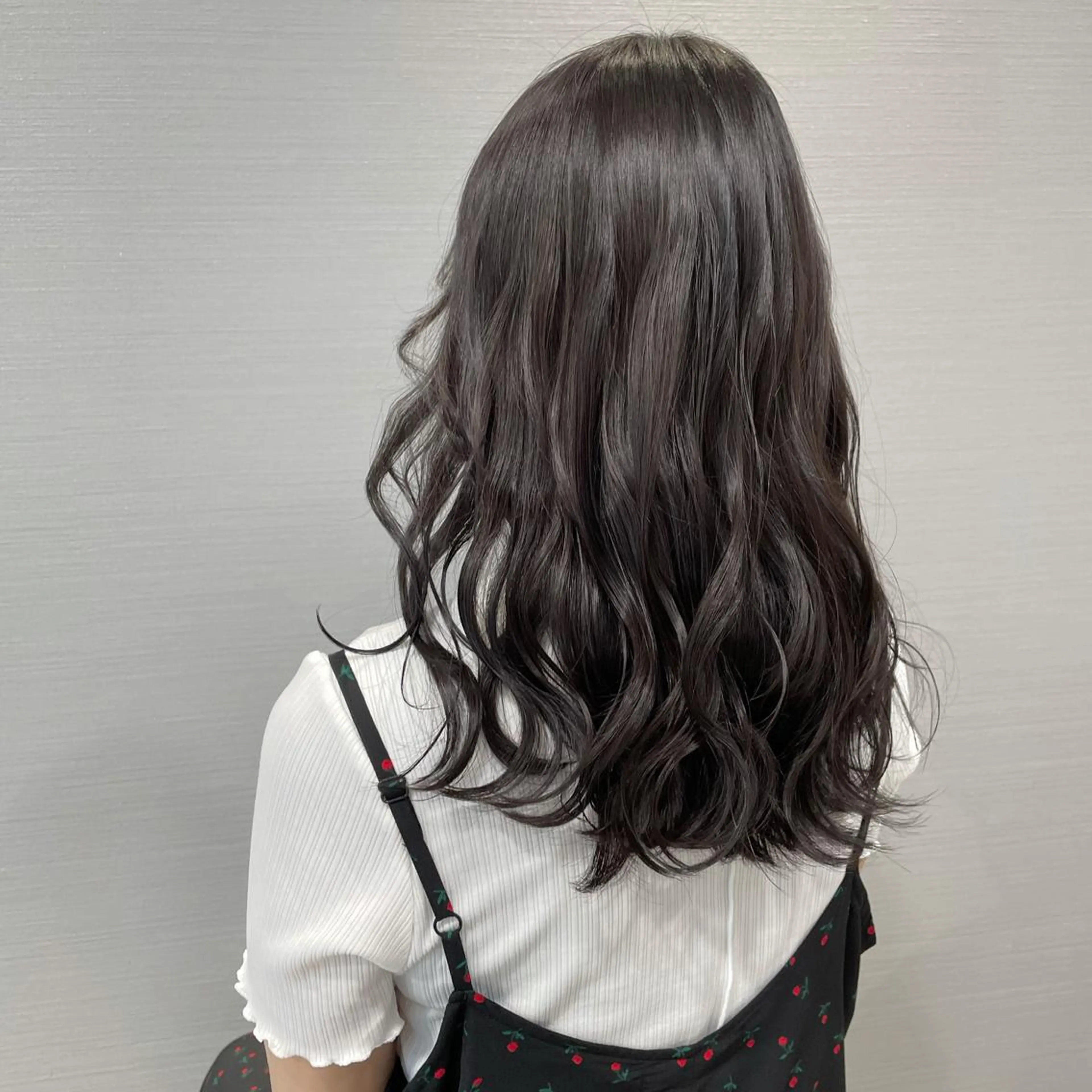 ロング ヘアカラー トリートメント キノシタ ナオユキのヘアスタイル