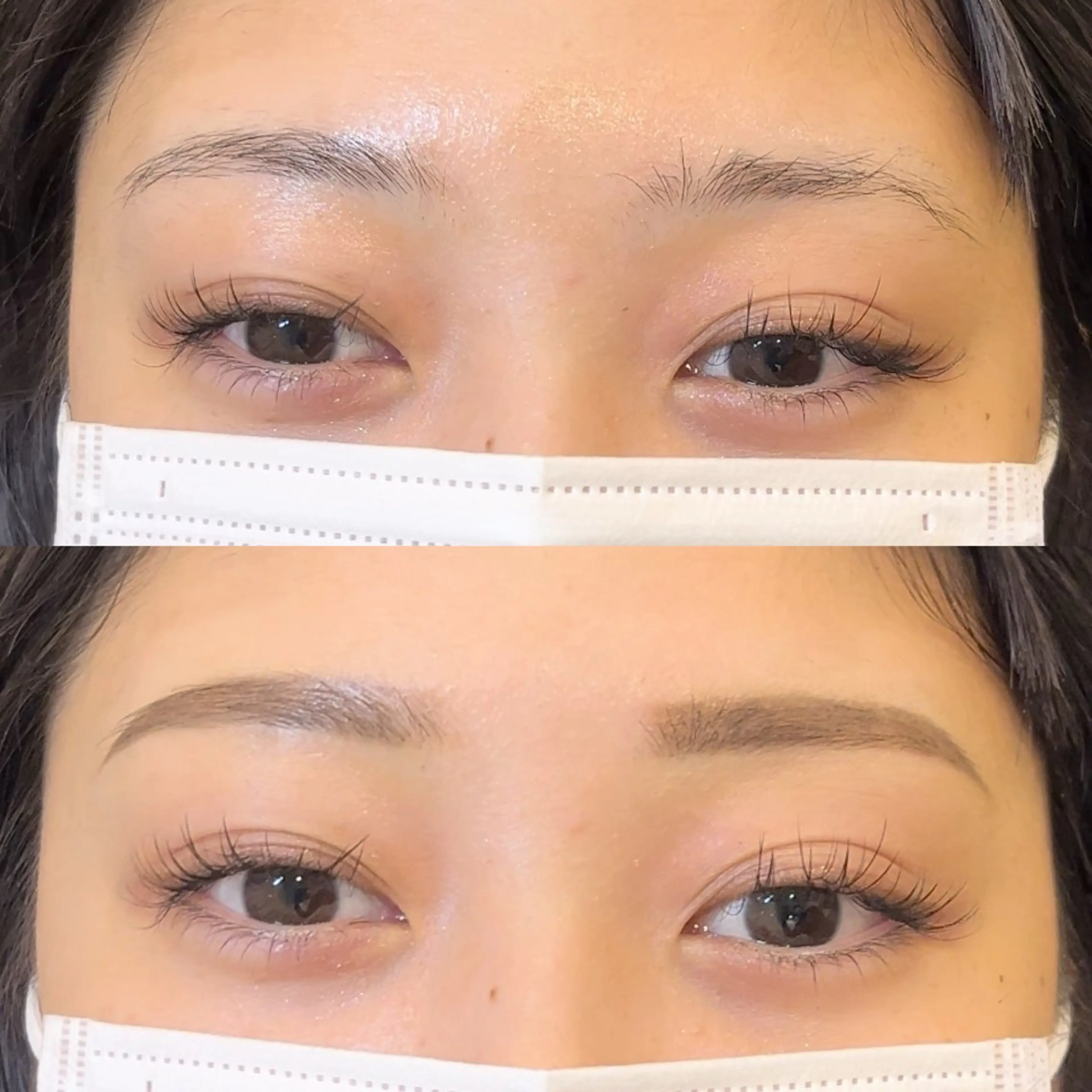 アイブロウ ワックス脱毛 🩶eyelist .raimu🩶のマツエク・マツパデザイン