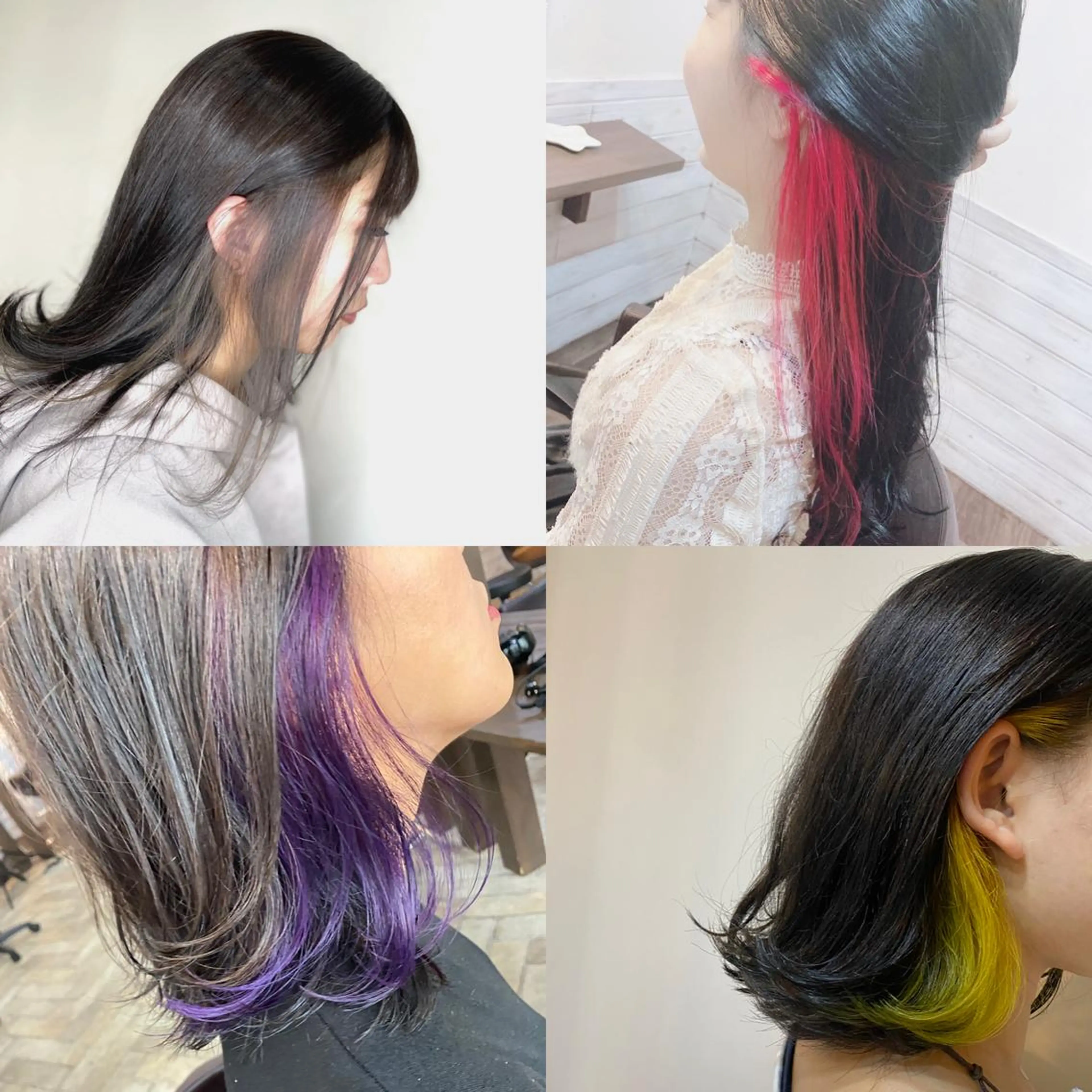 ミディアム カラー イヤリングカラー カット ヘアカラー トリートメント 女性指名人気no.1 尾崎のヘアスタイル