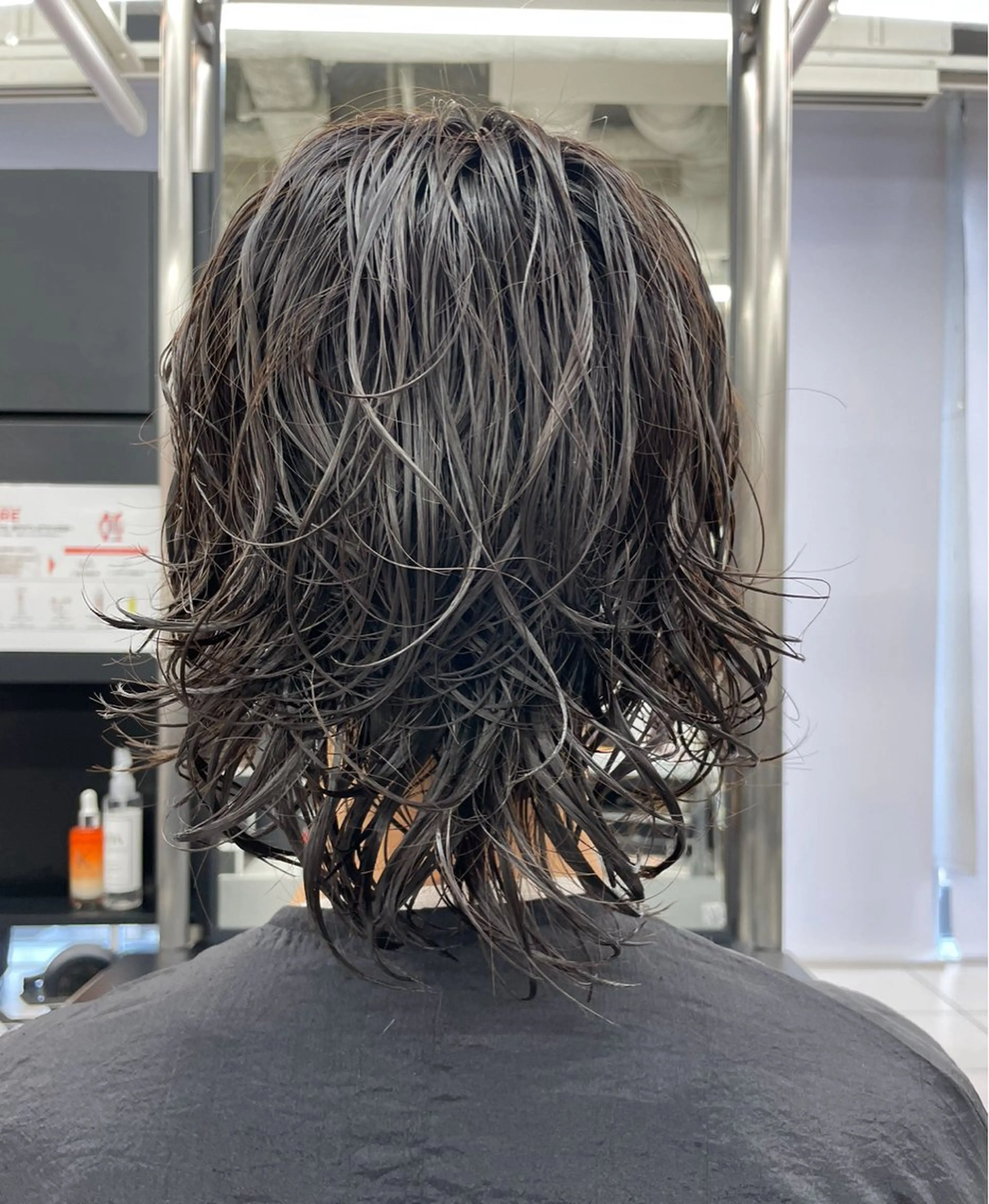 ミディアム パーマ 無料カットモデル募集 /　 Juanのヘアスタイル