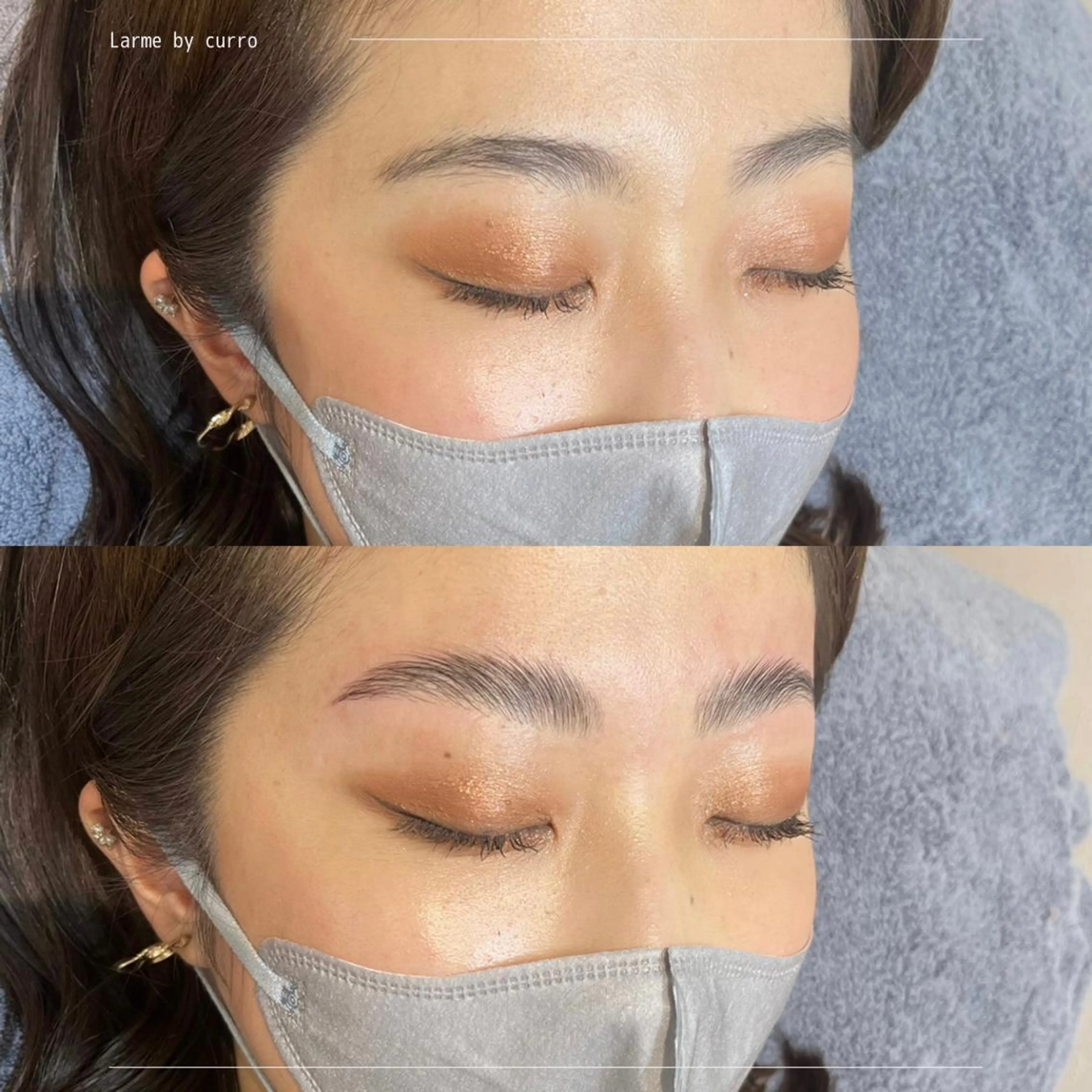 マツエク・マツパ アイブロウ ハリウッドブロウリフト 𓍯 Miyaki𓍯のマツエク・マツパデザイン