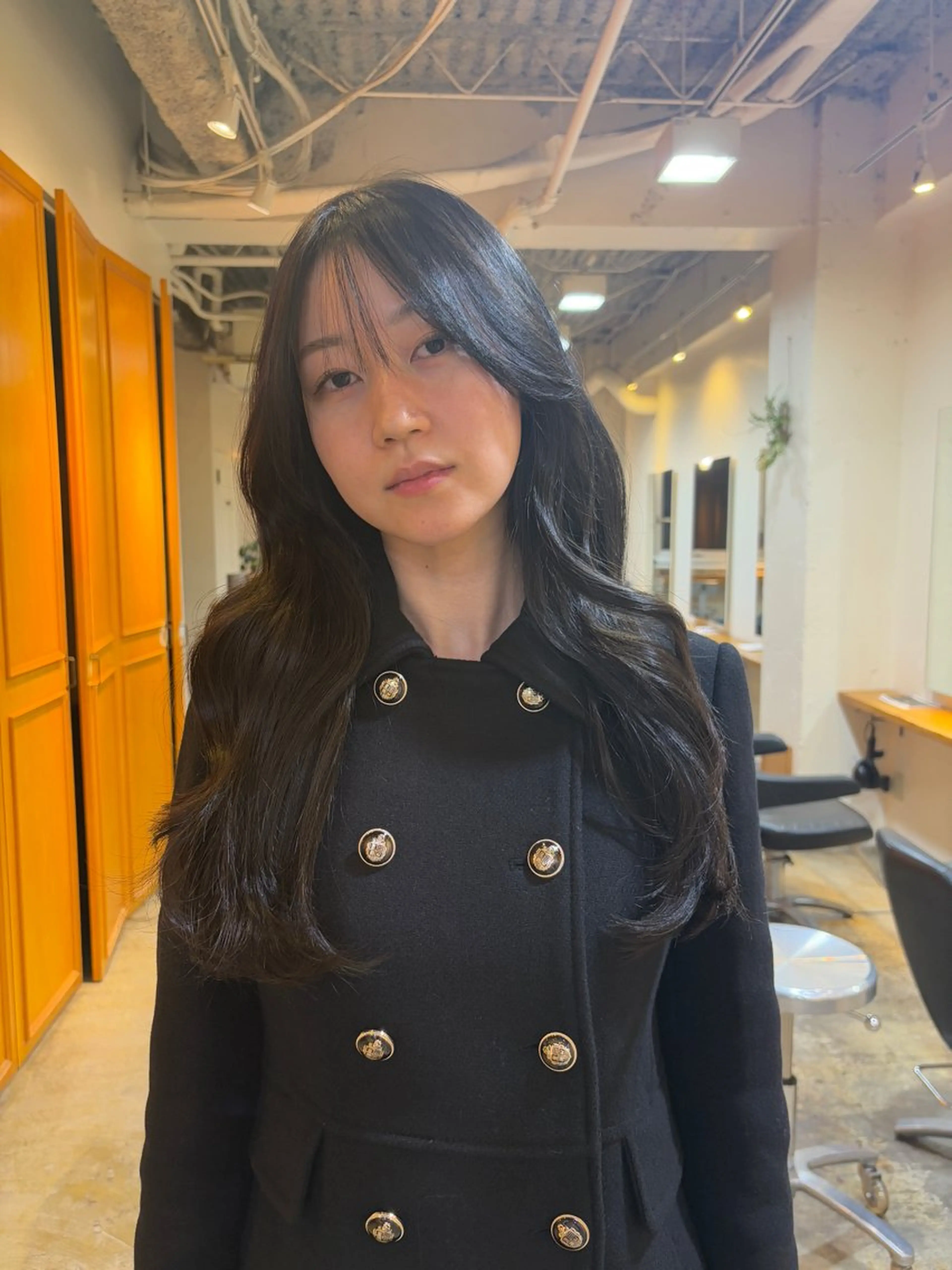 ロング カラー 韓国ヘア/wカラー レイヤー/RIN🎀のヘアスタイル