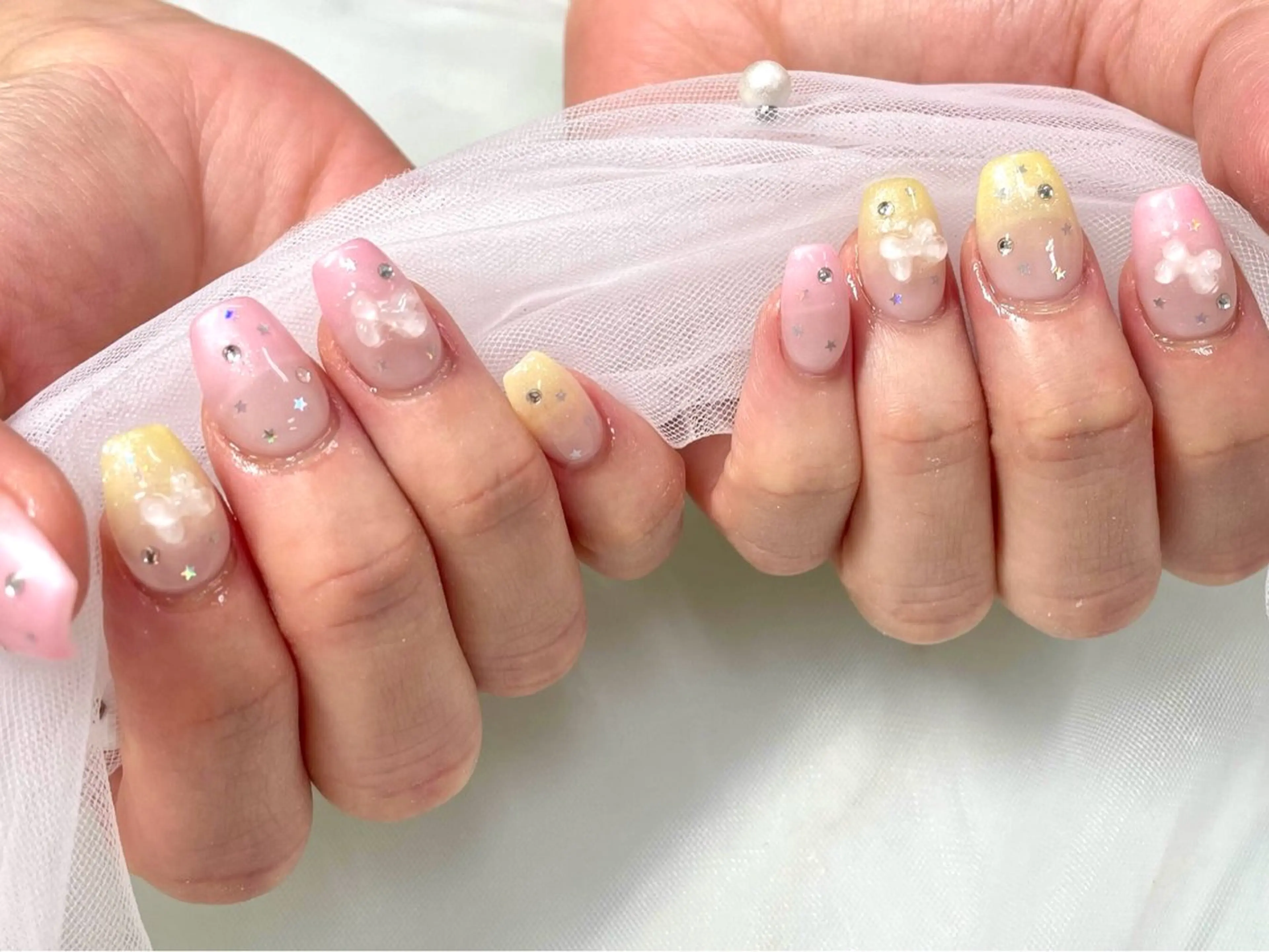 ネイル アートネイル ジェルネイル マグネットネイル 持ち込み パラジェル ハンドネイル Nail Neige🐈🌙のネイルデザイン
