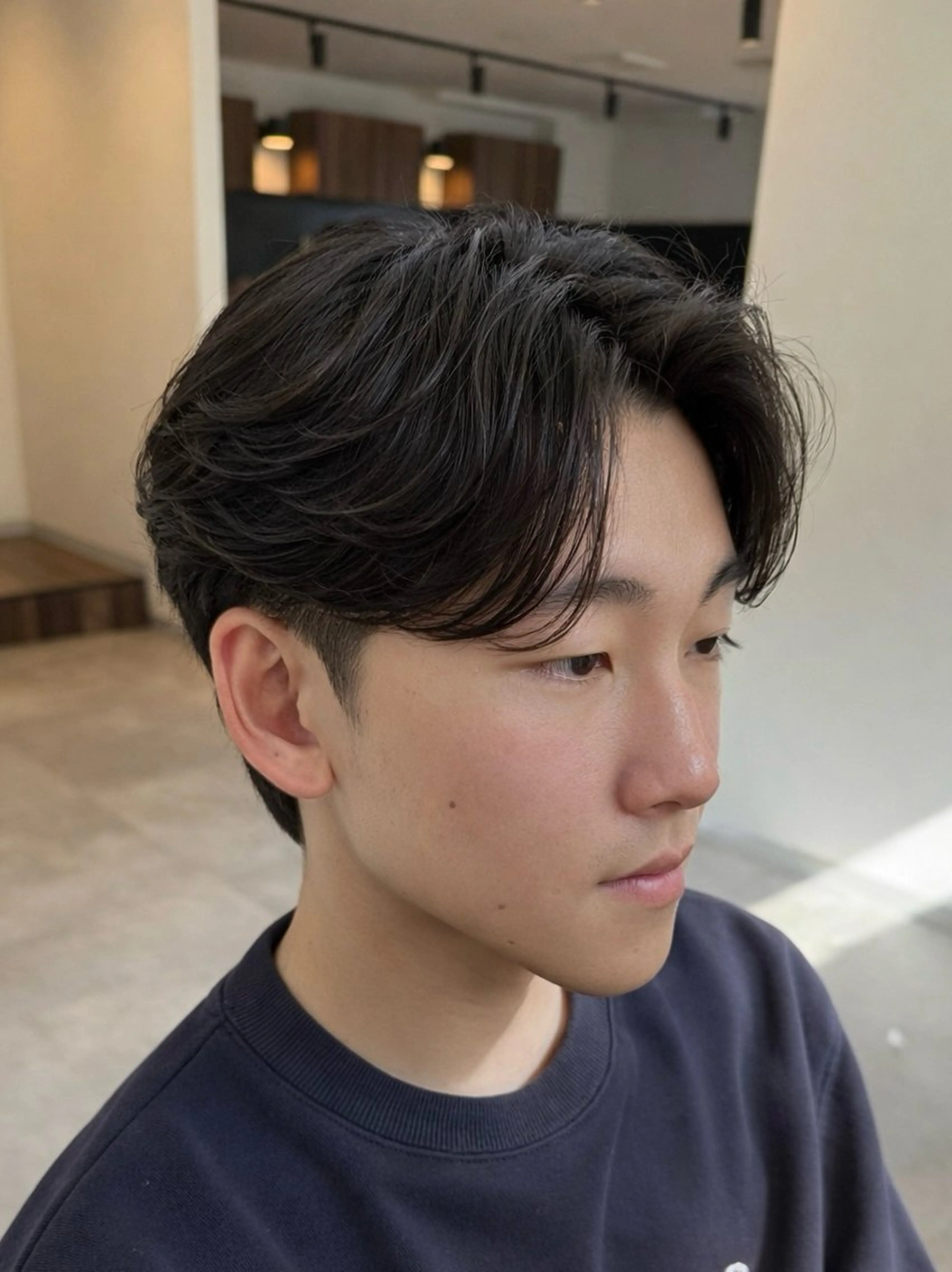 メンズ カット パーマ 韓国ヘア特化/ メンズパーマ/下田のヘアスタイル