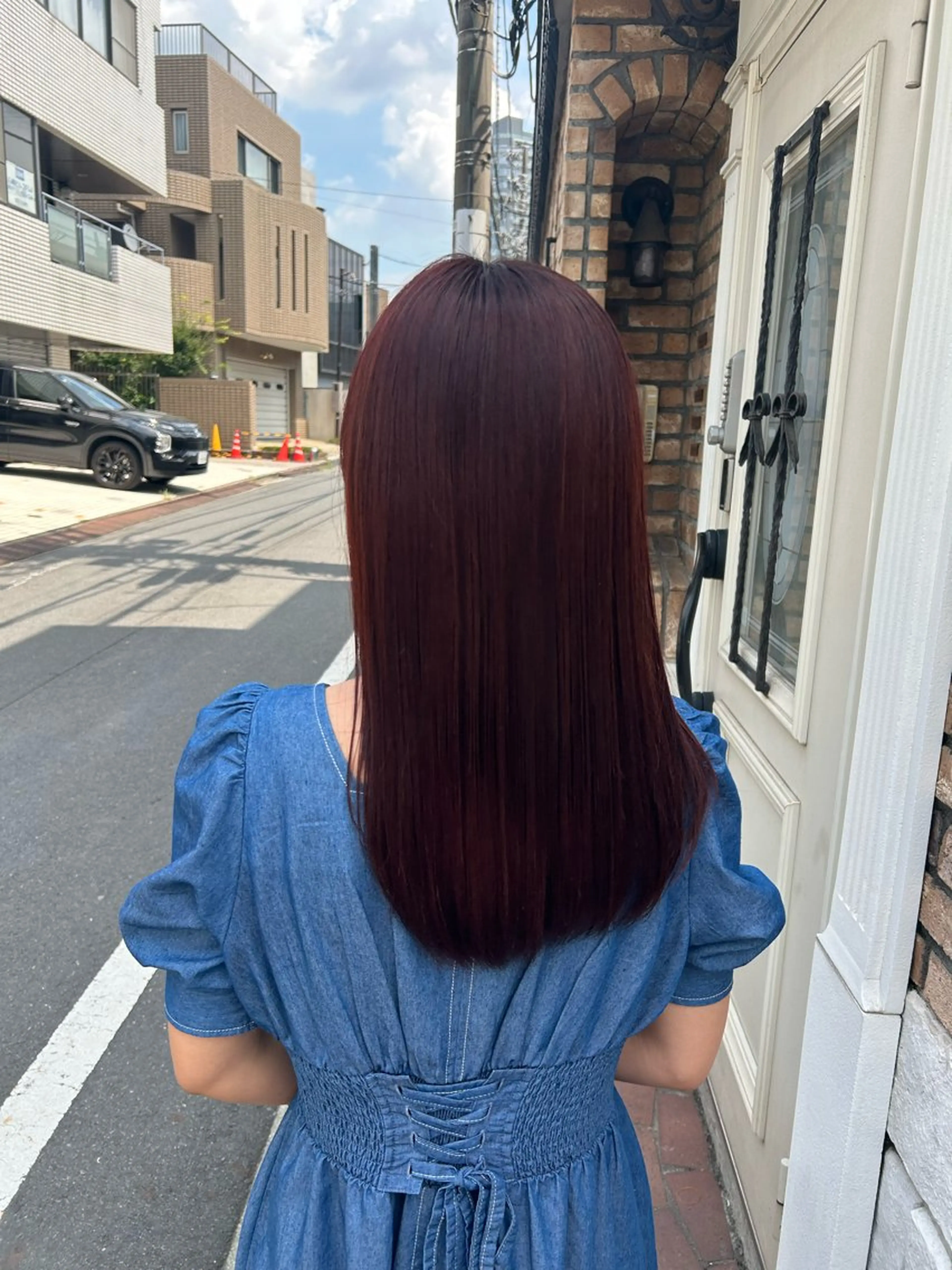 ロング カラー 髪質改善 レイヤー透明感カラー /gima🌱のヘアスタイル