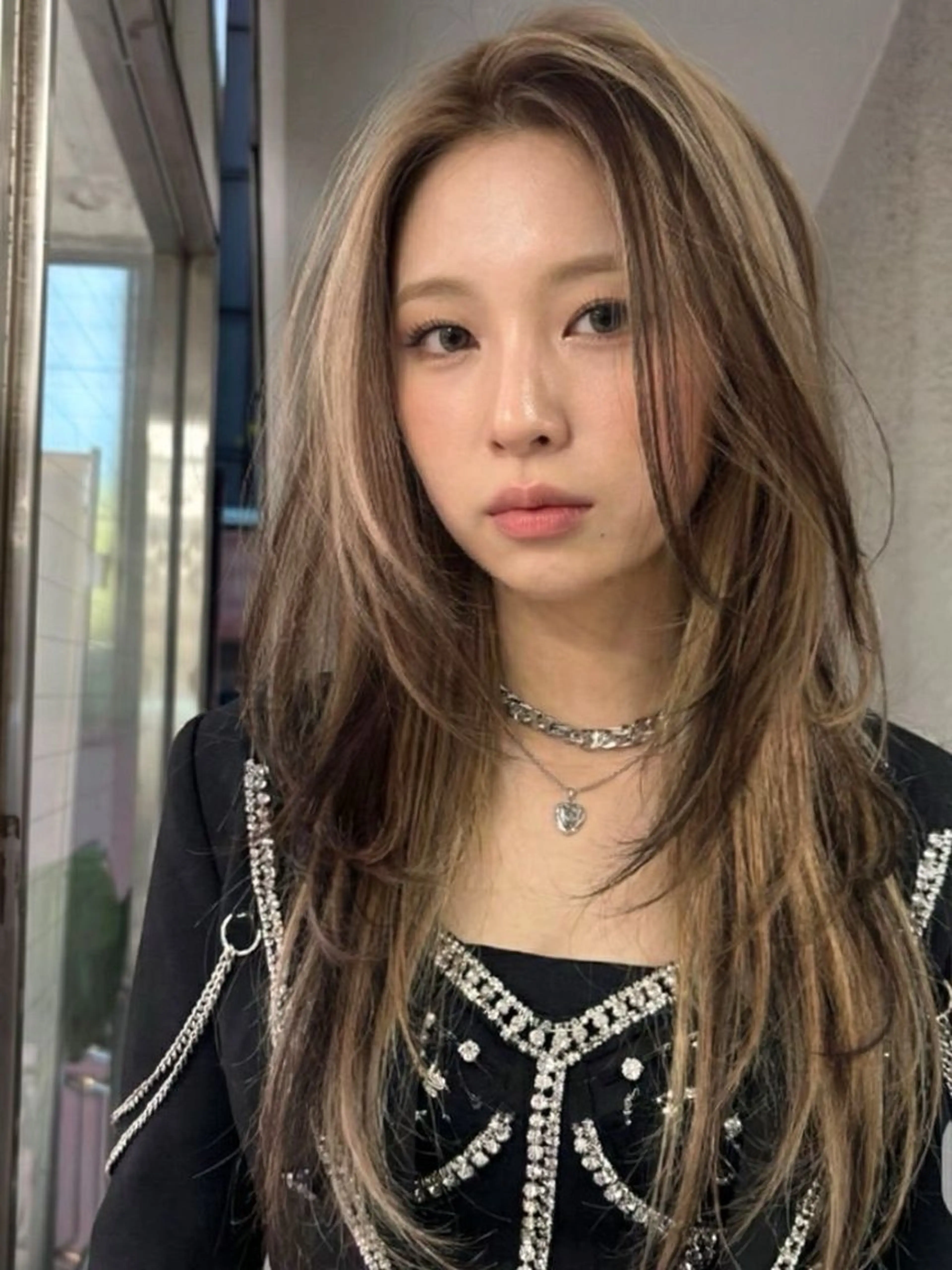 ロング カラー ヘアカラー 🌛ダブルカラー 🌜SAYAKAのヘアスタイル