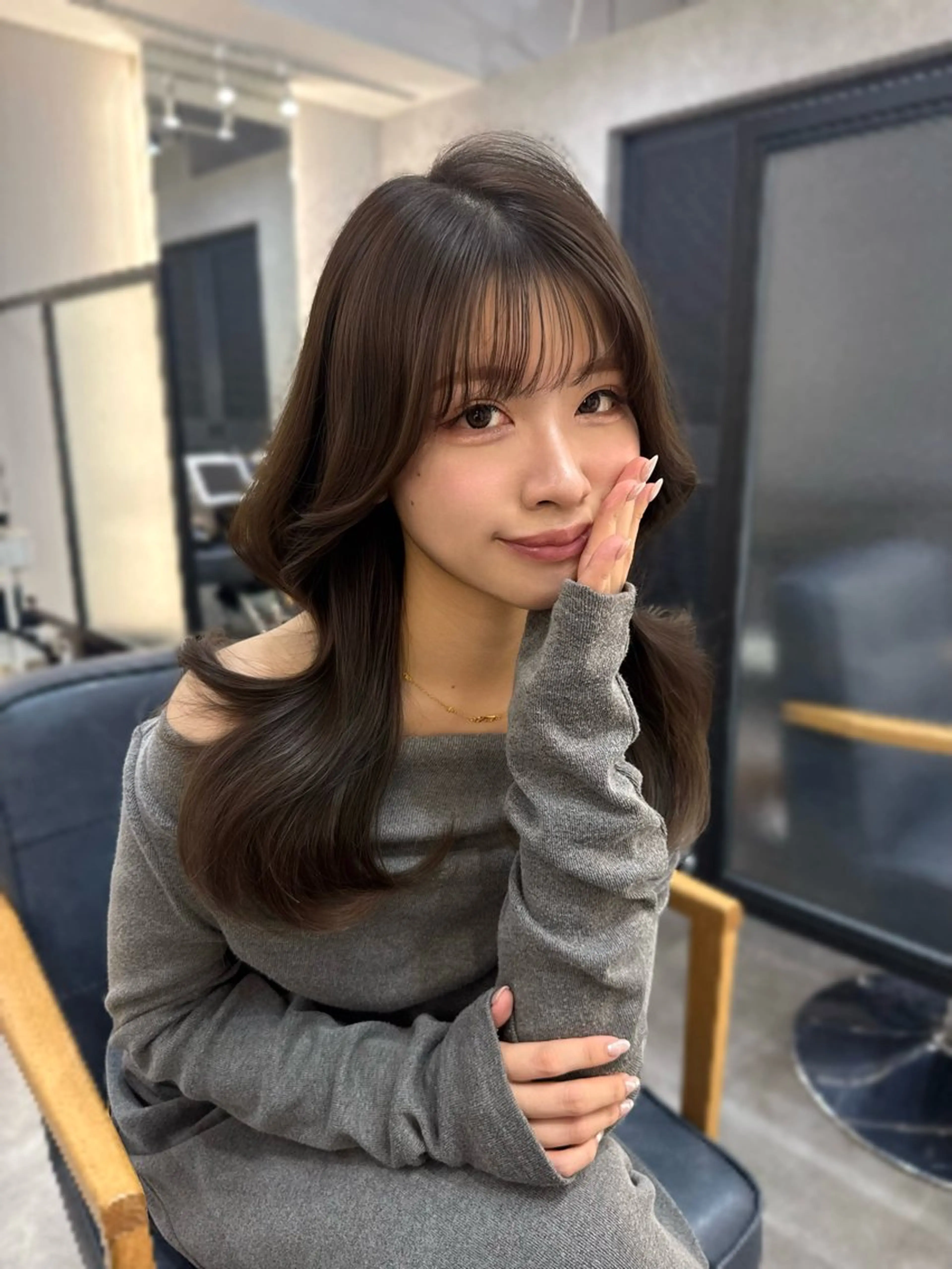 《超お得🥰】韓国風レイヤー+透明感カラーの写真