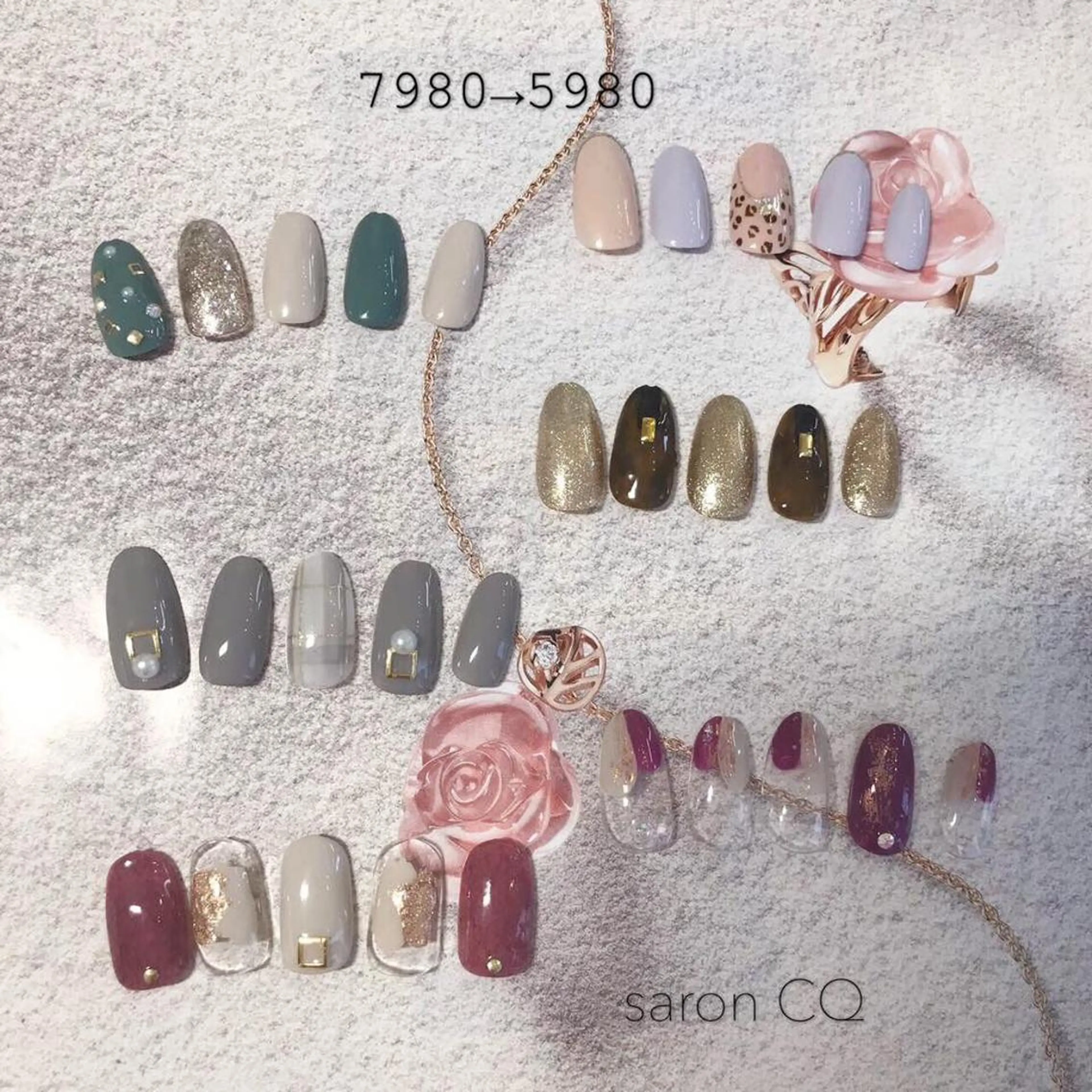 ネイル トータルビューティー CQのネイルデザイン