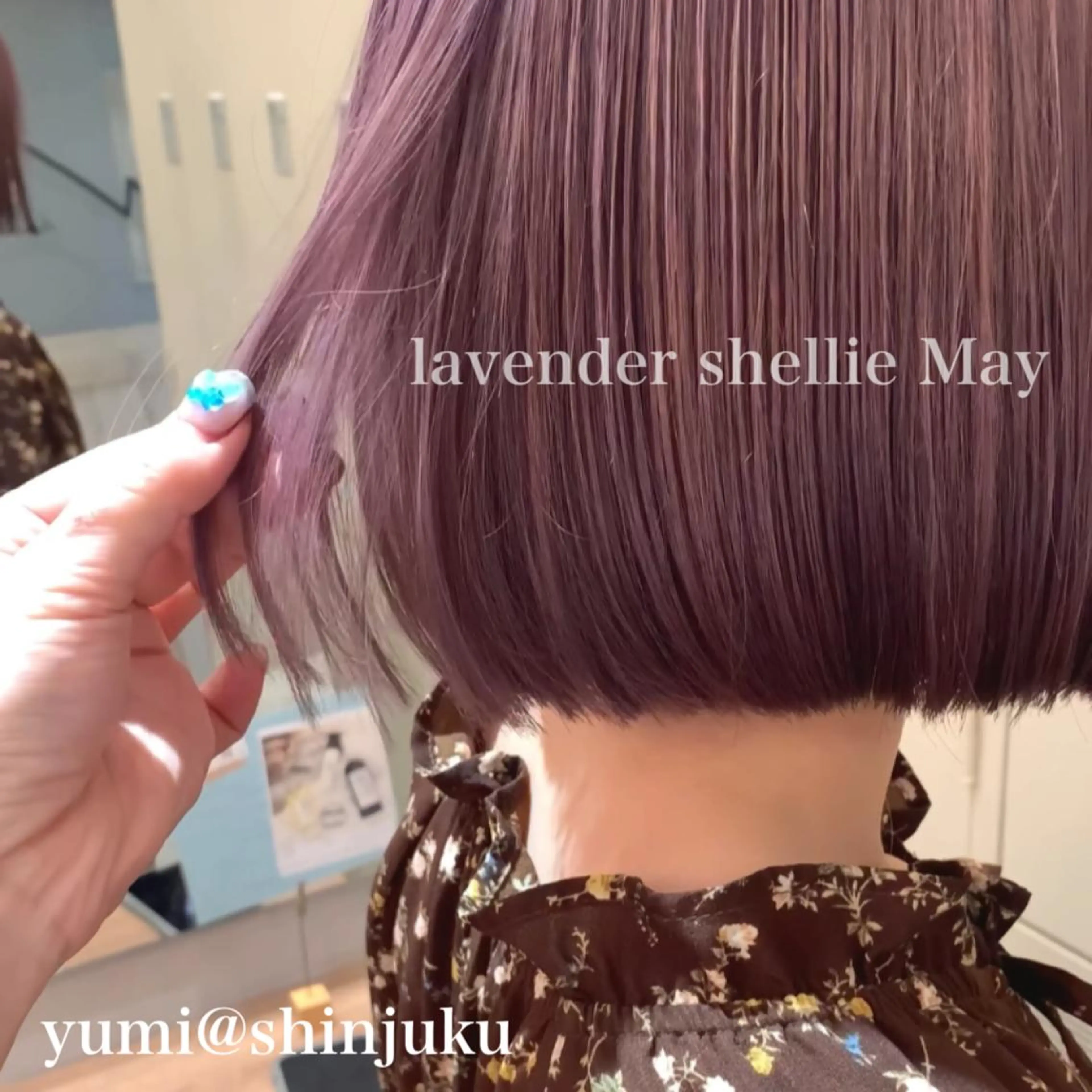 ショート カラー ヘアアレンジ 代表🎀 ふわモテ愛 され髪🩷yumiのヘアスタイル