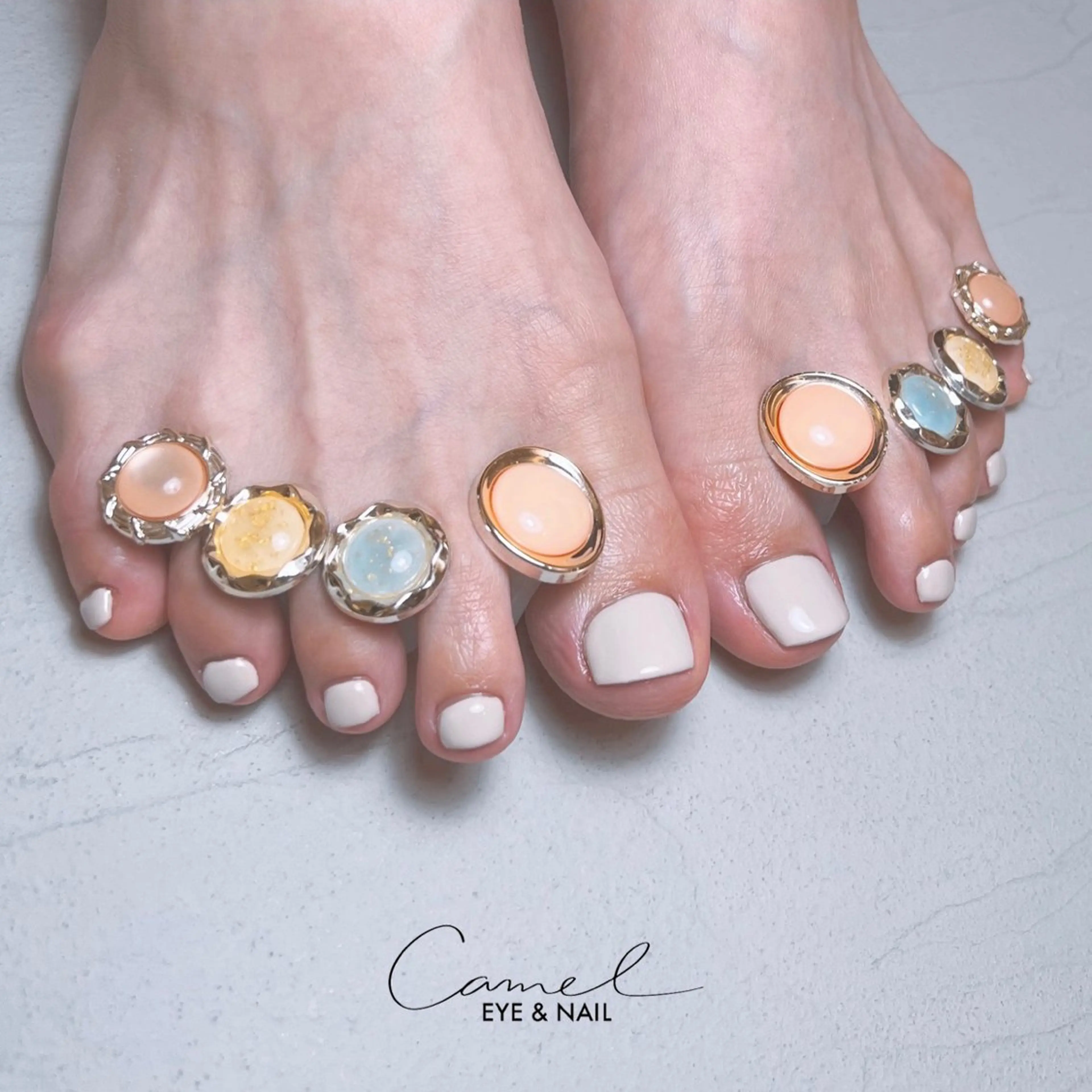 ネイル フットネイル camel ～eye & nail ～所属・camel NAKAMURAのネイルデザイン