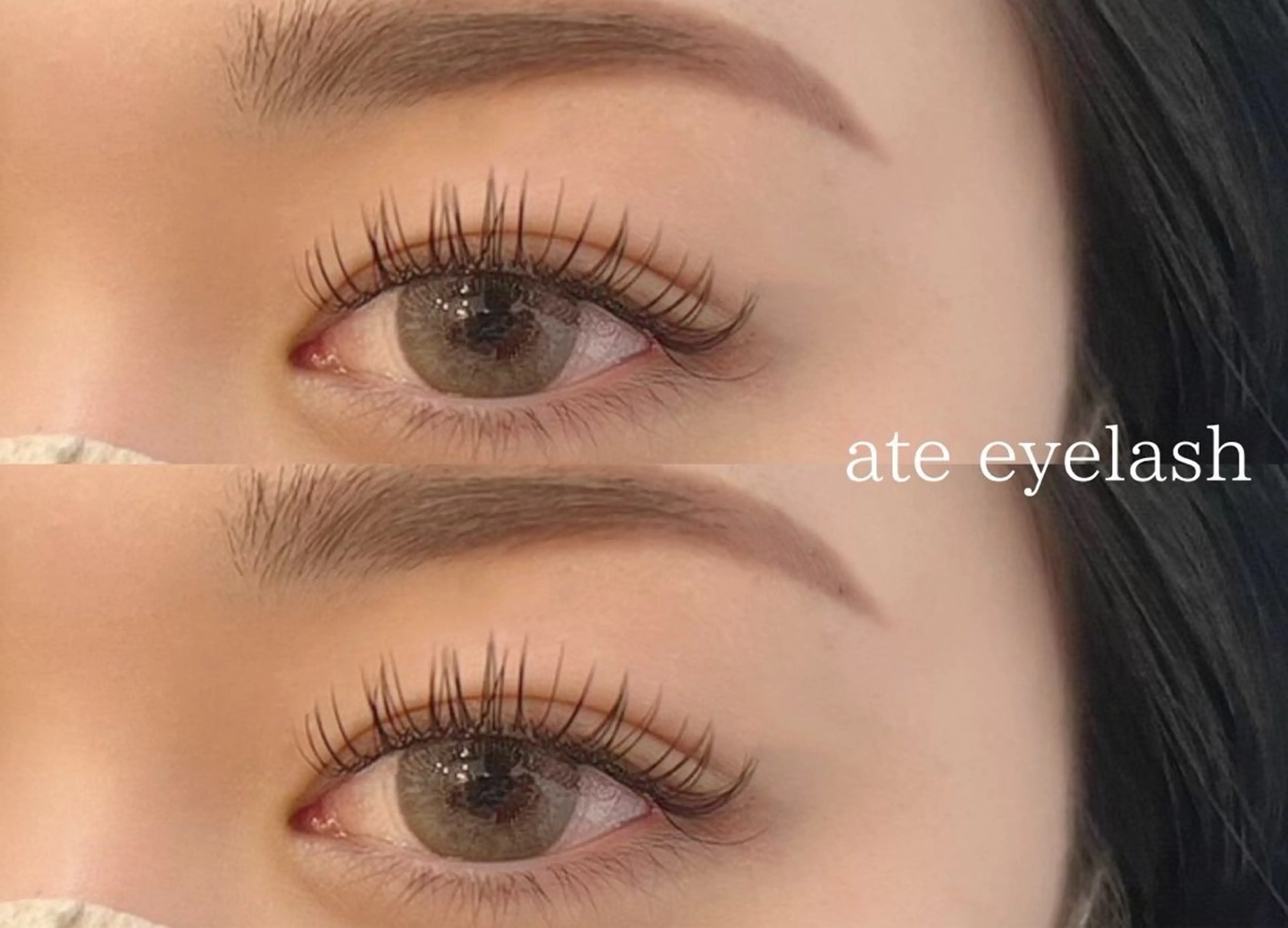 まつげエクステ140本(コーティング有)の写真