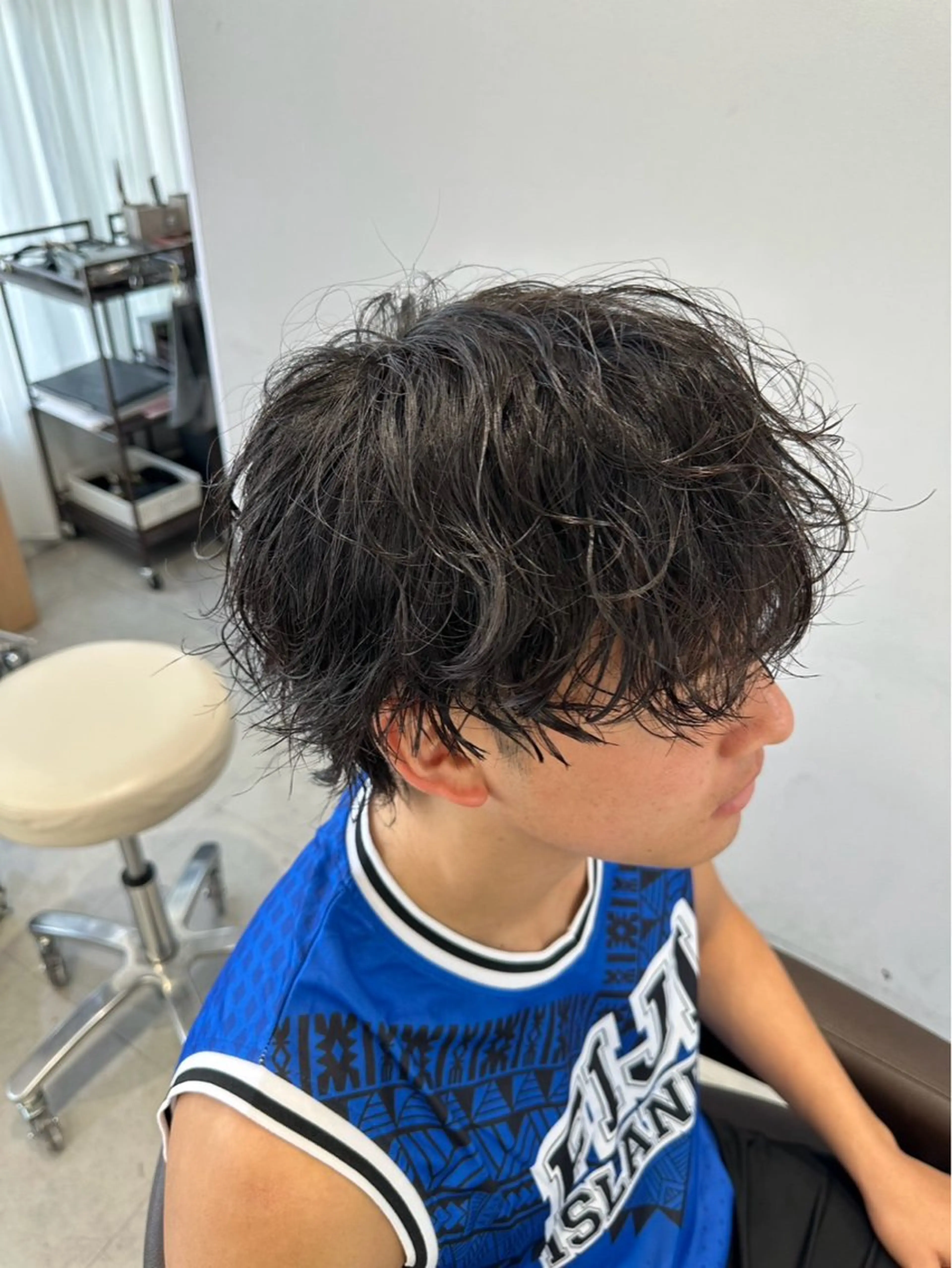 パーマ メンズ カット パーマ レイヤー/ショート chere狭山のヘアスタイル