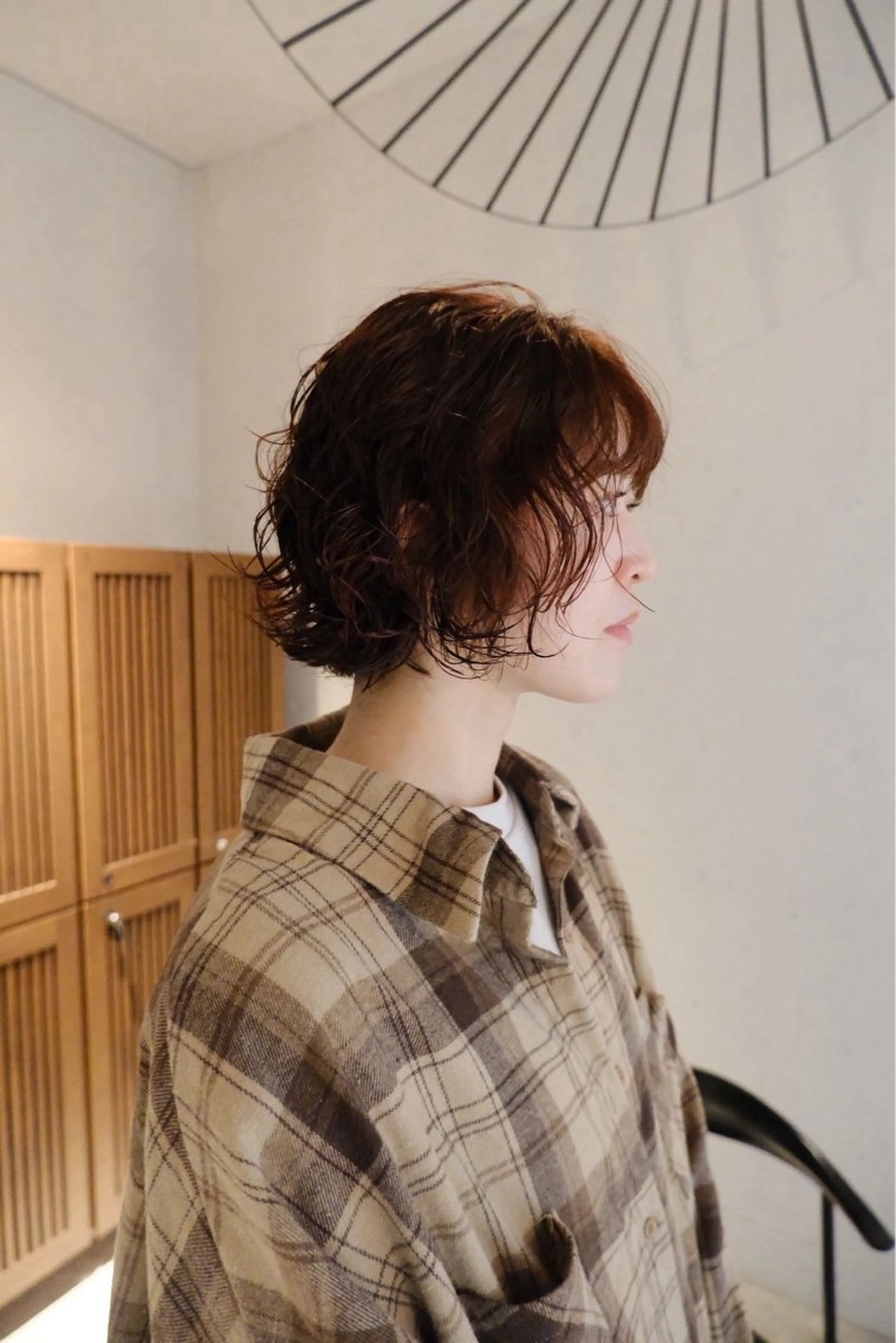 ショート パーマ パーマ 竹下 浩一のヘアスタイル