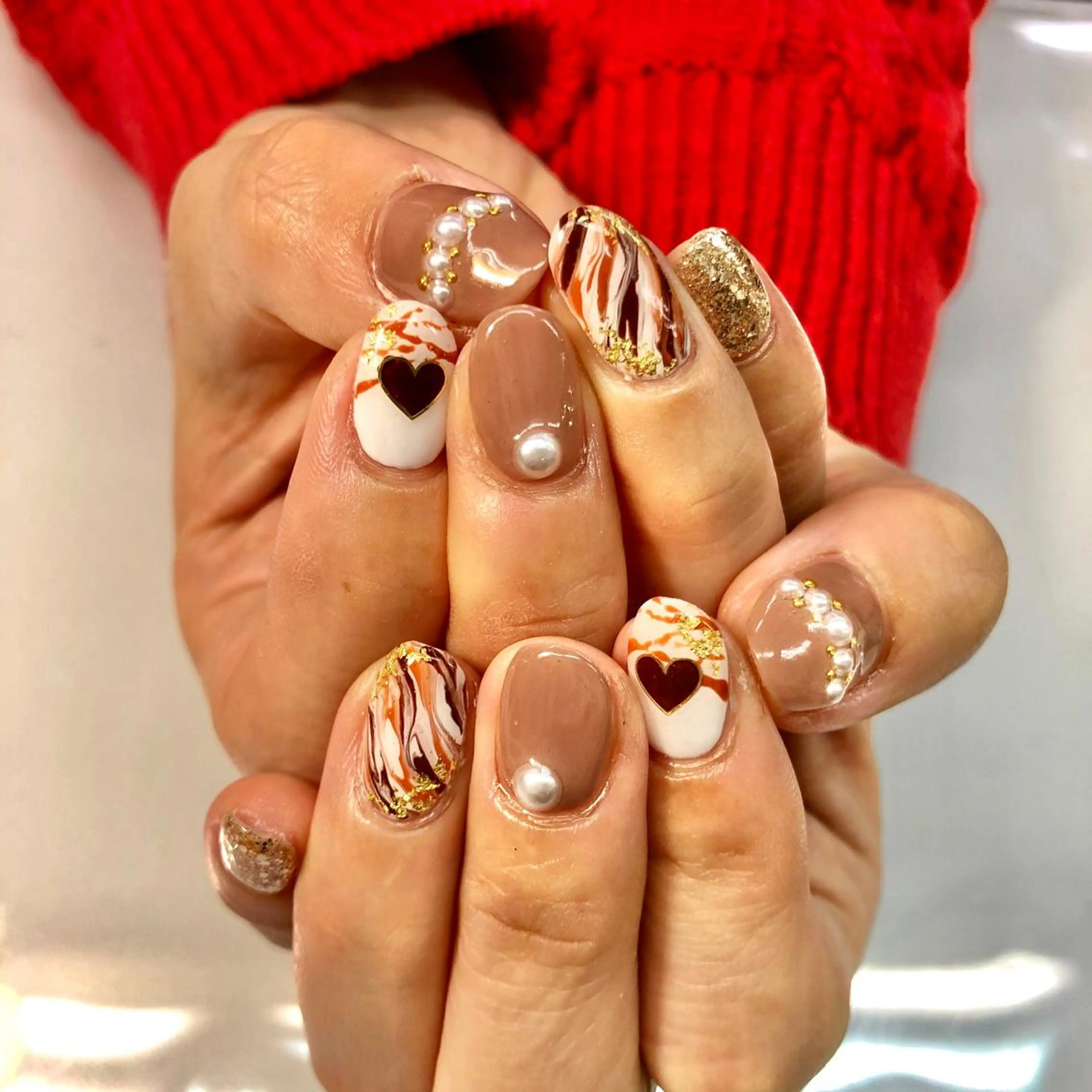 ネイル ハンドネイル Tocowaka マエダのネイルデザイン