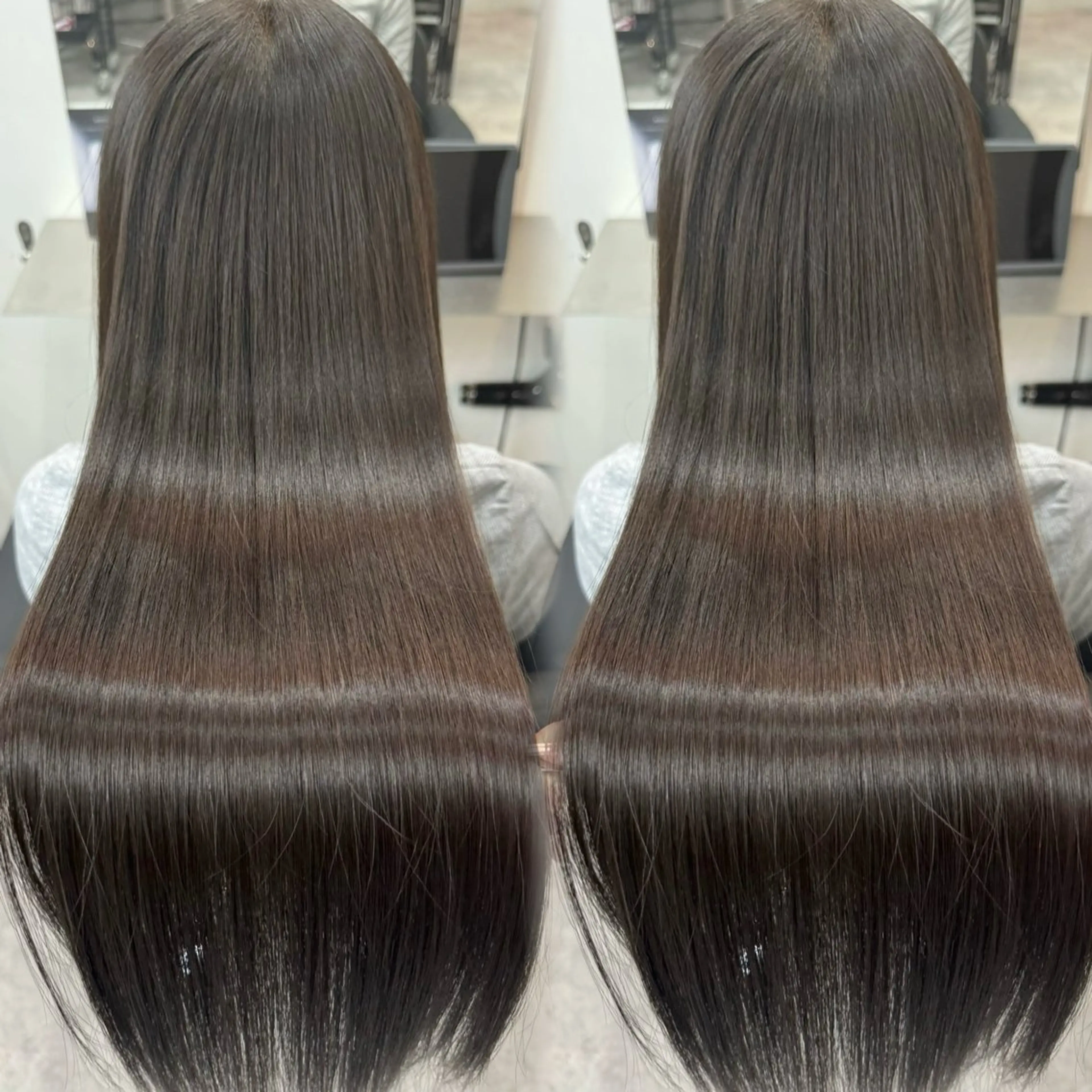 🩶꒰迷ったらコレ❣️꒱ 🩶透明感カラー+TOKIO4stepトリートメントの写真