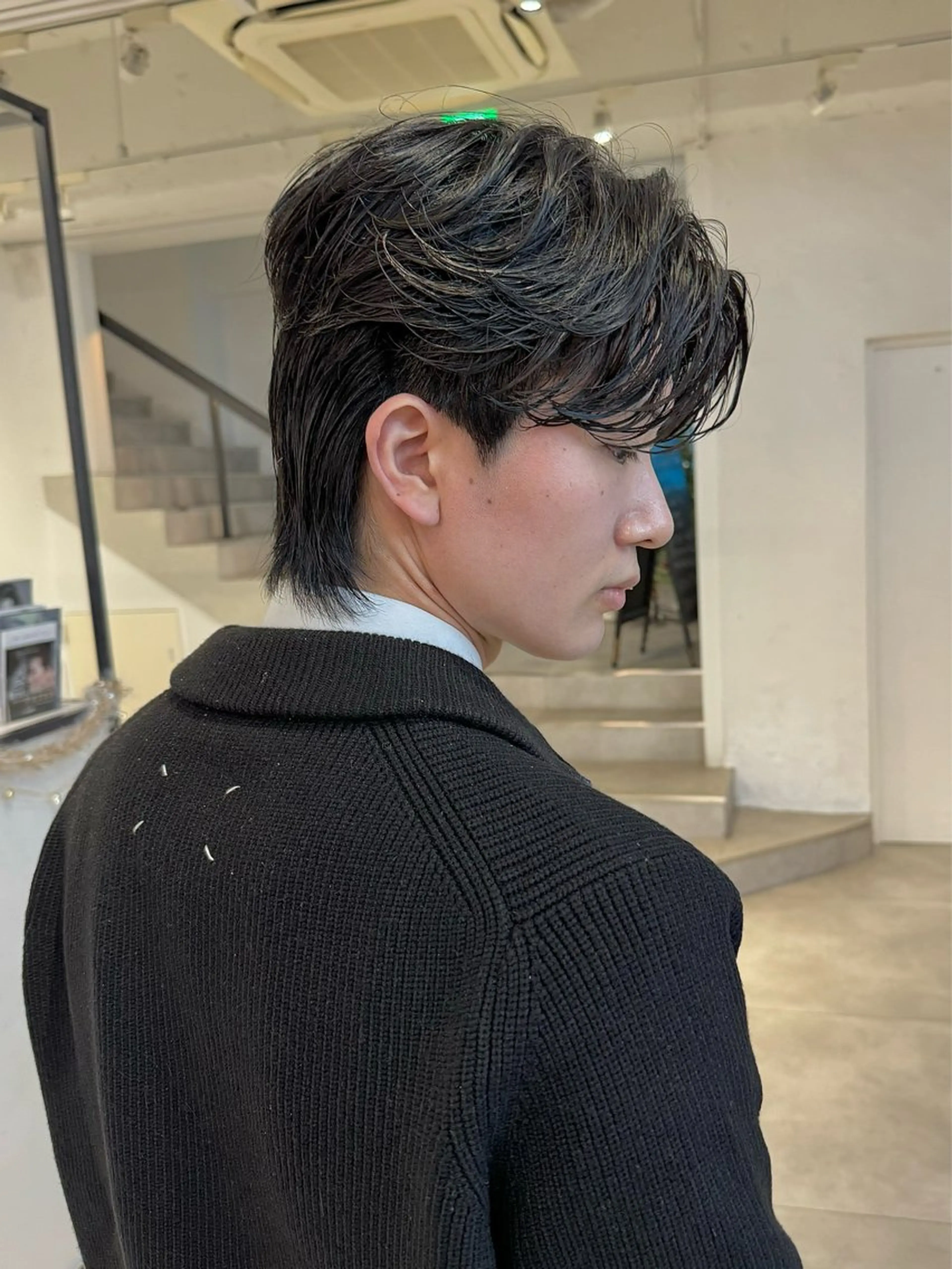 パーマ メンズ カット パーマ 🇰🇷カルマパーマ kaito🇰🇷のヘアスタイル