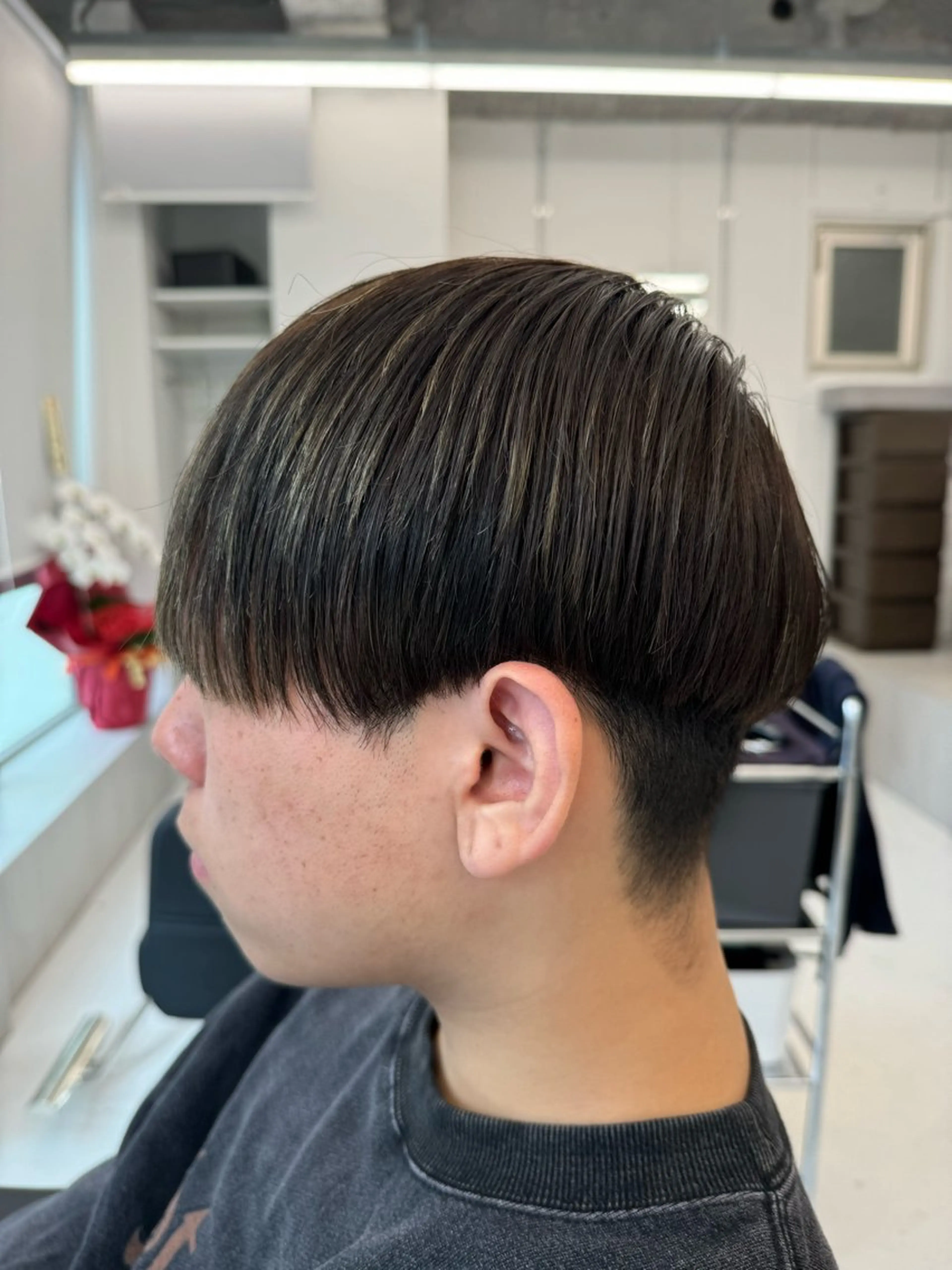メンズカット✨️マッシュ刈り上げ有り💎の写真