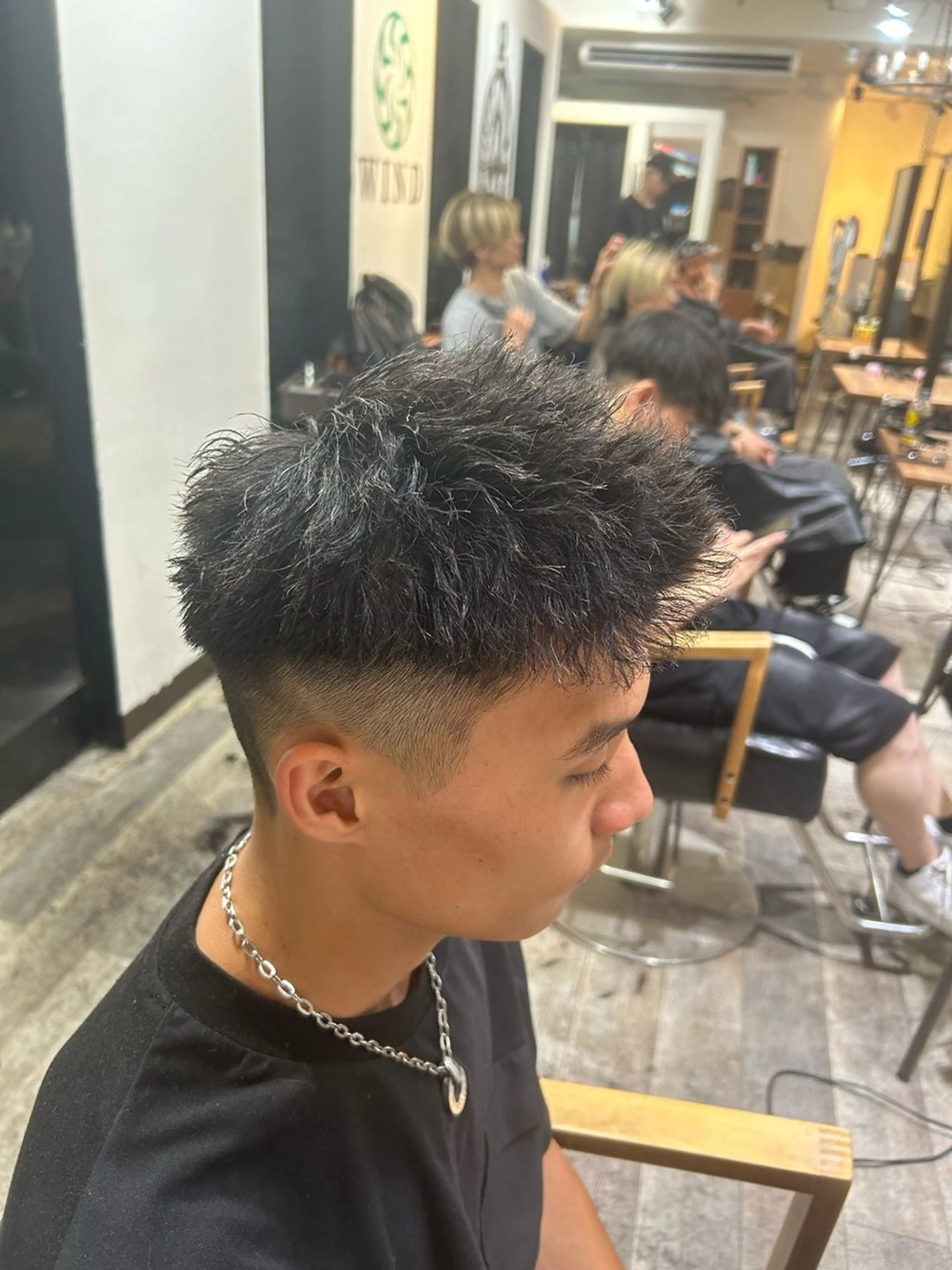 パーマ メンズ メンズ美容室 難波北川司のヘアスタイル