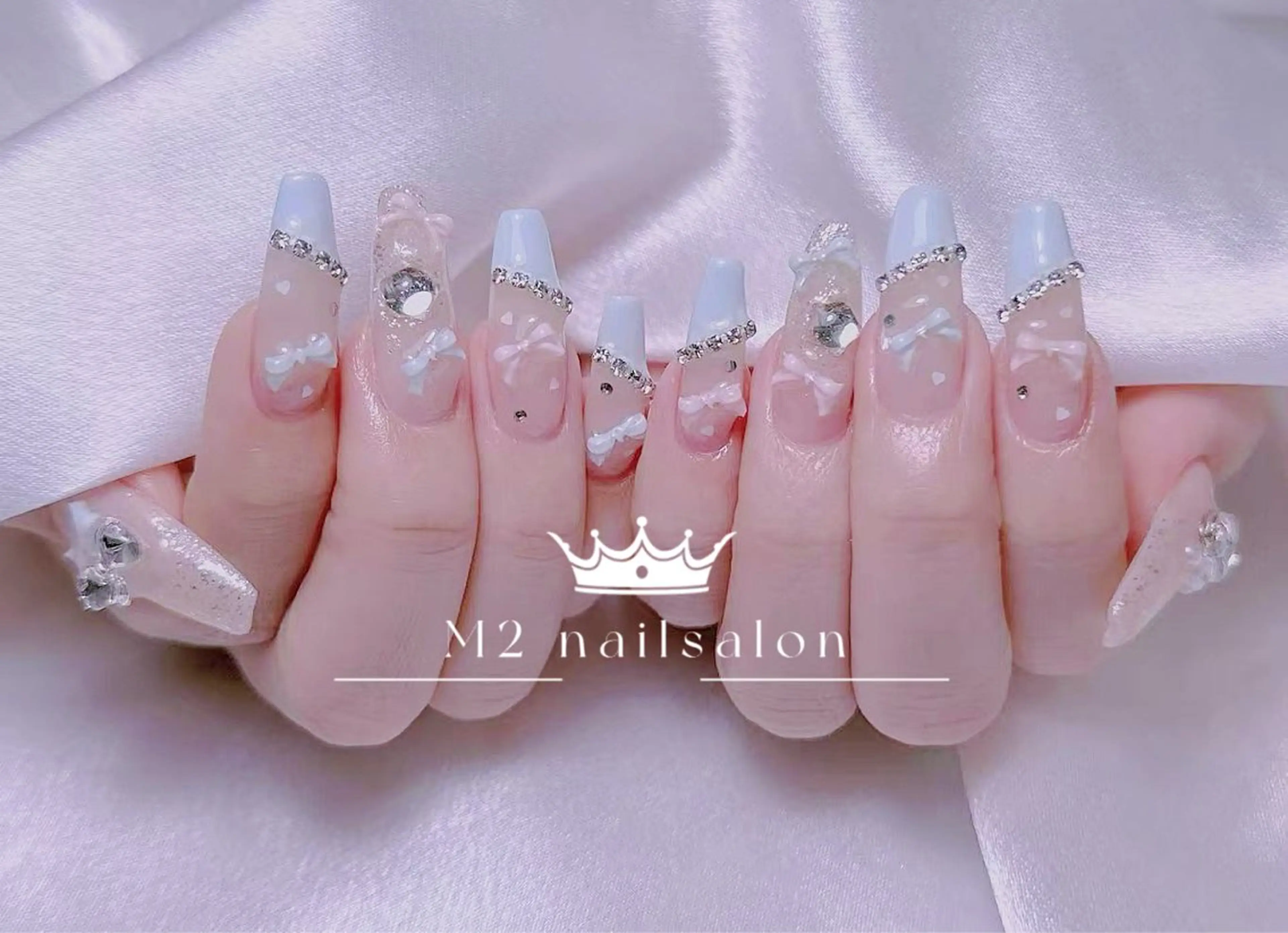 ネイル ハンドネイル 長さだし専門店 M2　rikaのネイルデザイン