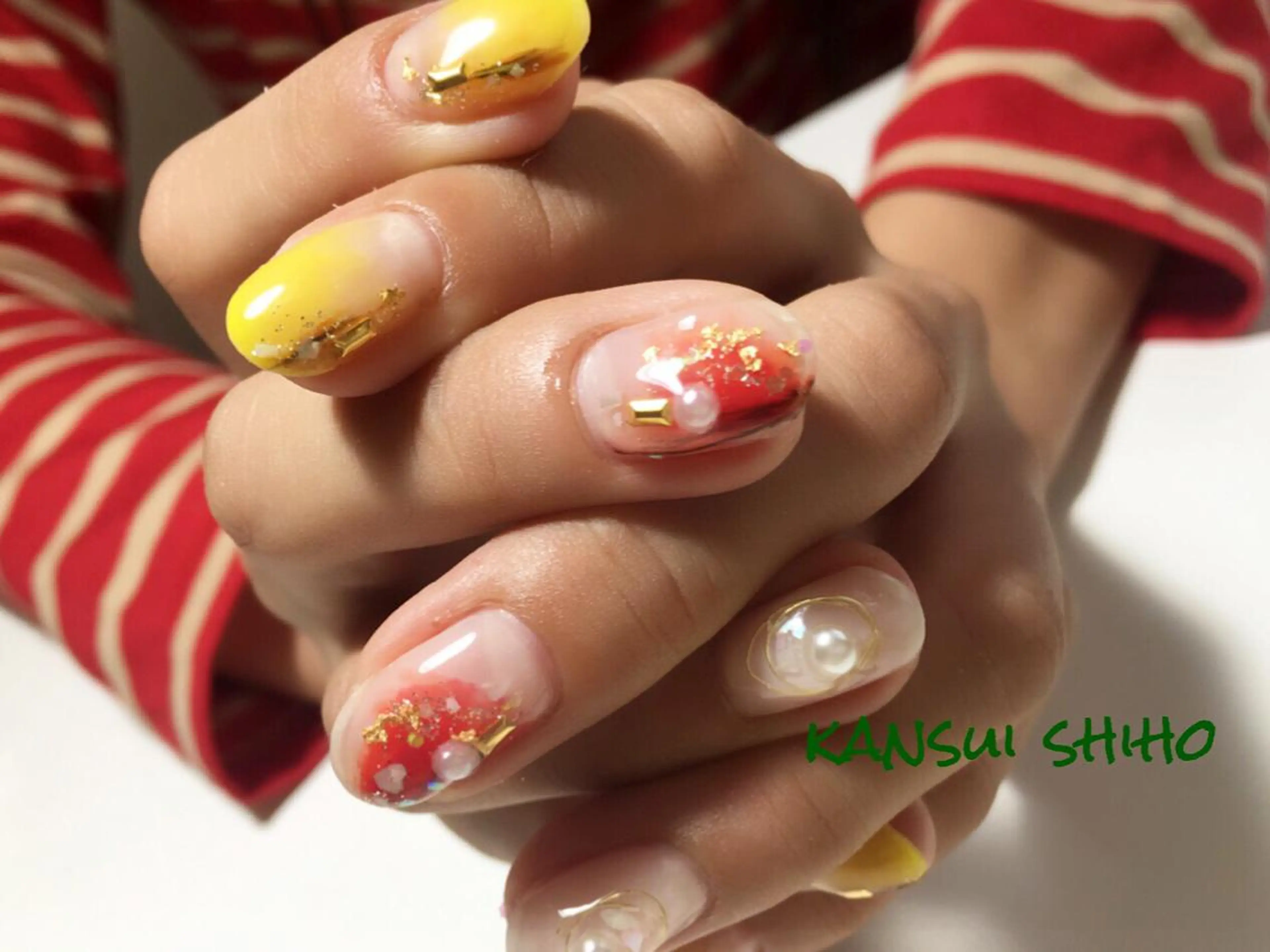 ネイル Elio 国泰寺のネイルデザイン