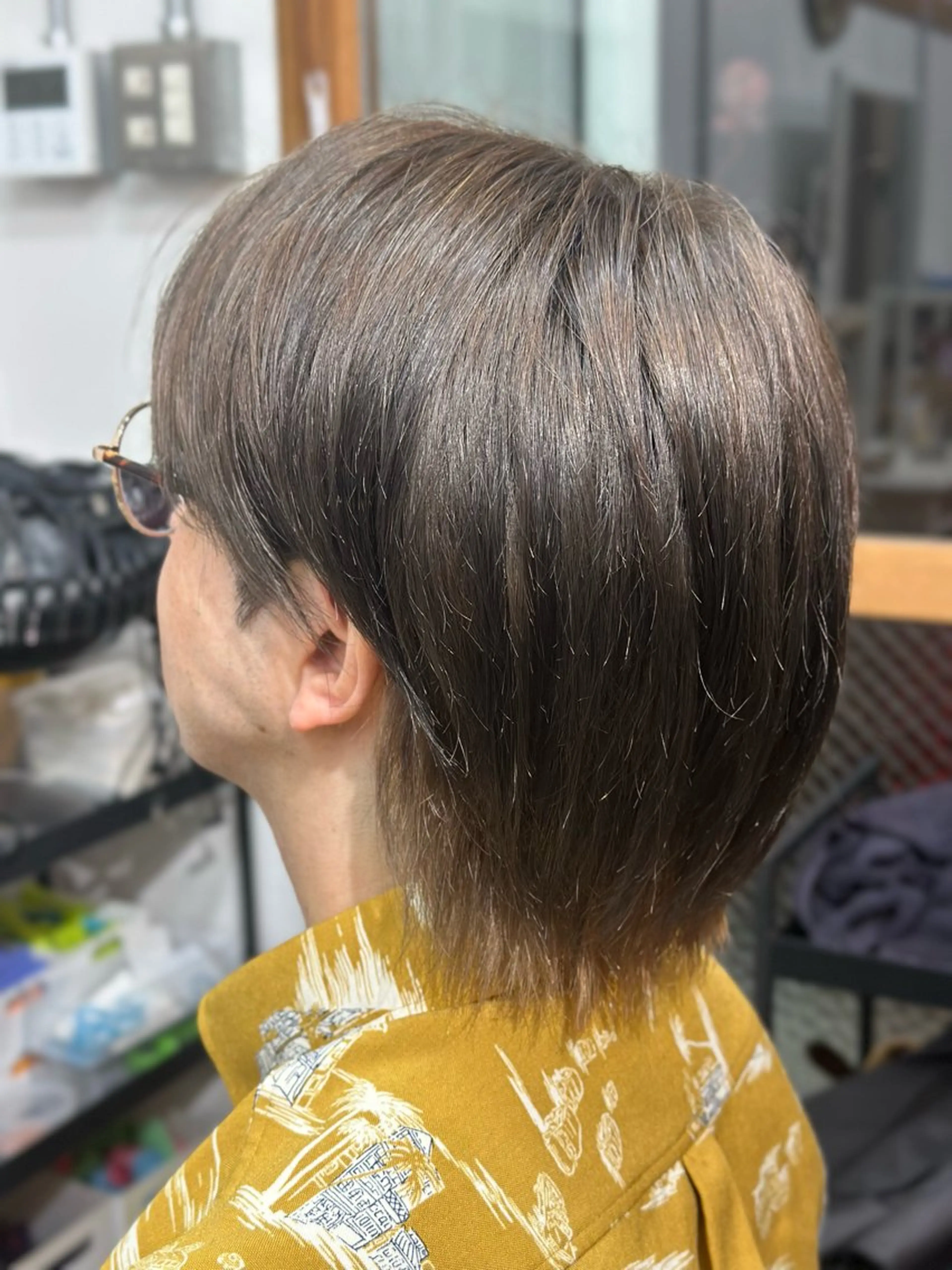 カラー メンズ グレージュ ヘアカラー Snalyメンズ特化 スエハラのヘアスタイル