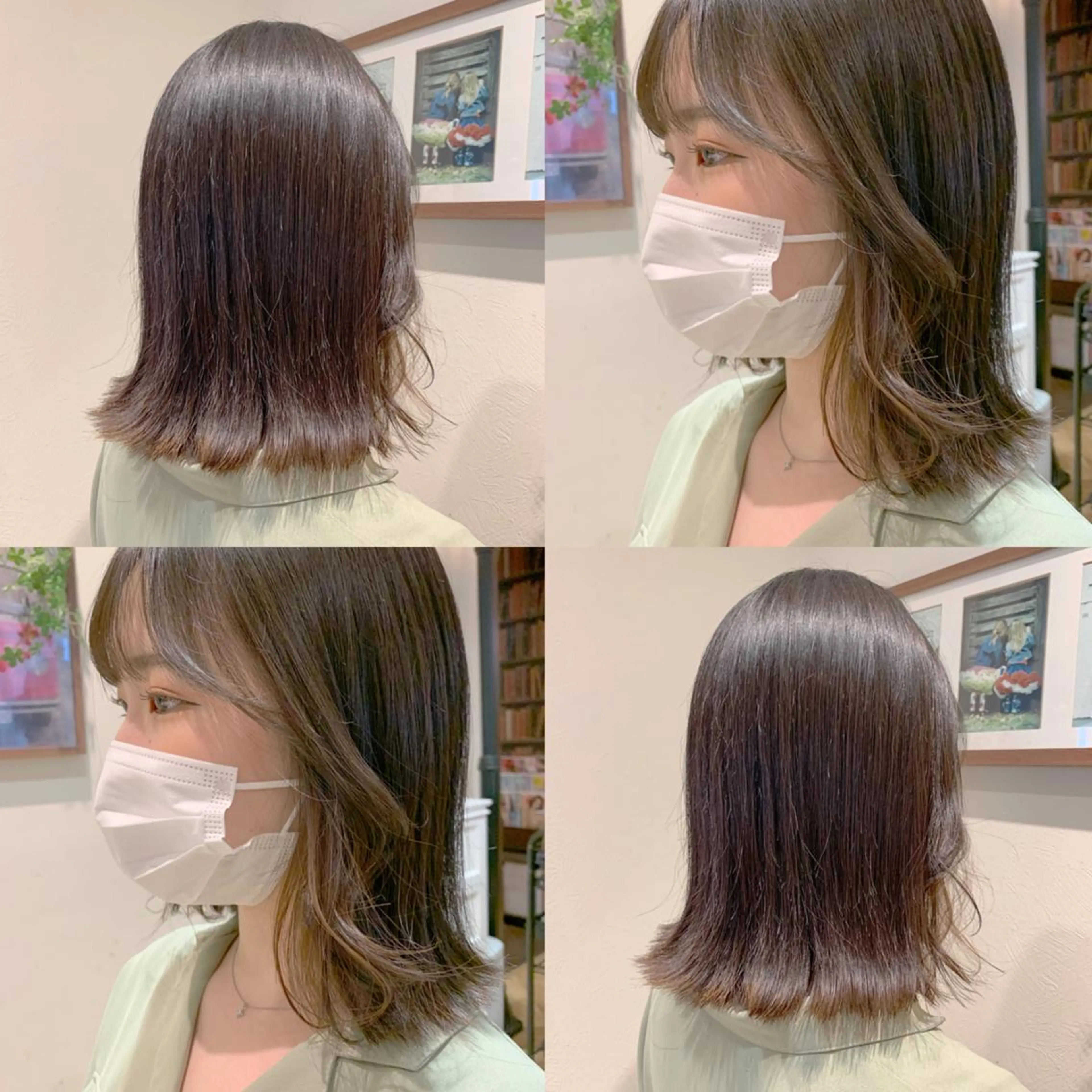 ミディアム 💖レイヤー×美髪 💖momoのヘアスタイル