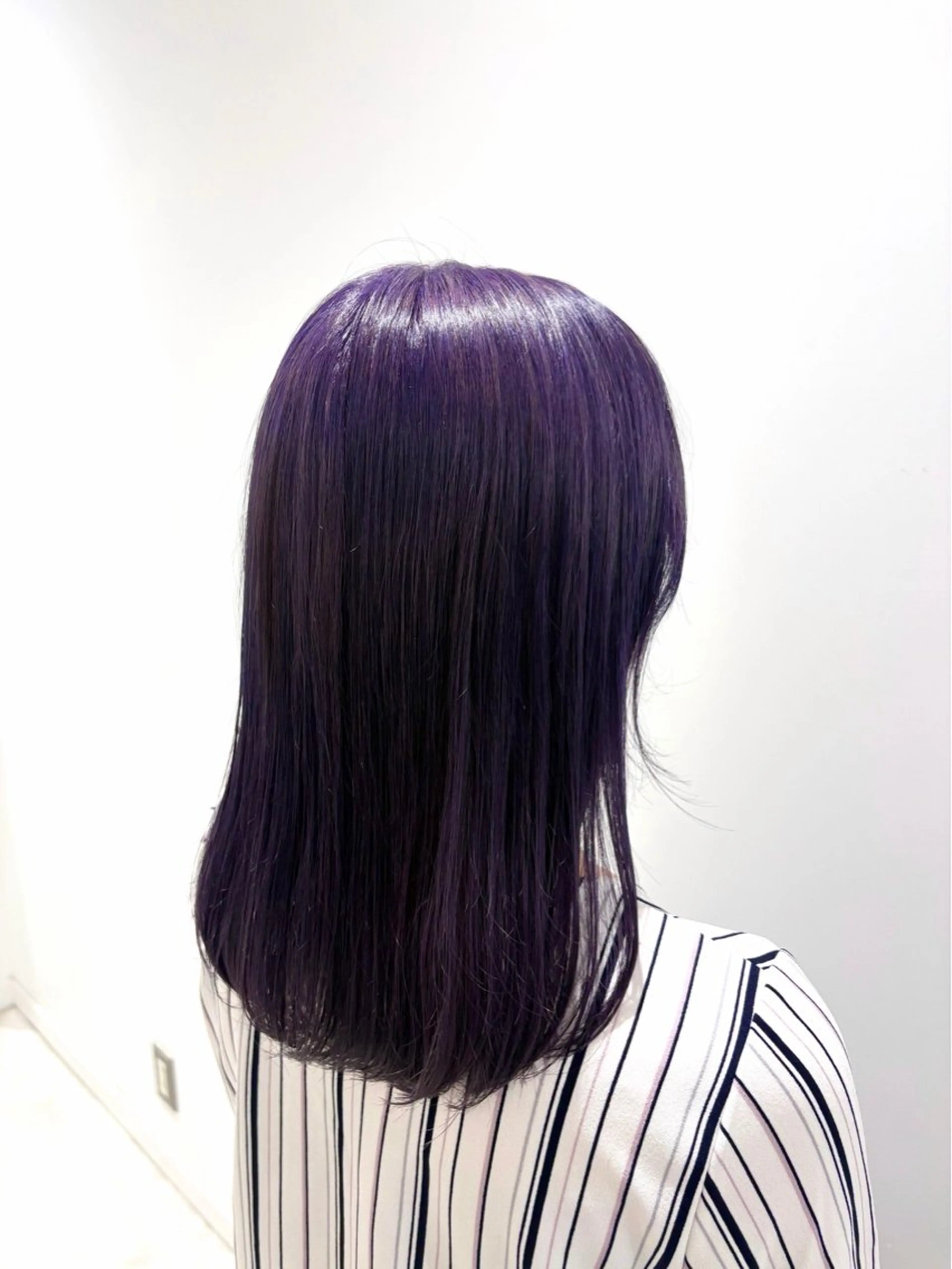 ミディアム ヘアカラー トリートメント ハイトーン/エクステ /りこぴん🎀のヘアスタイル