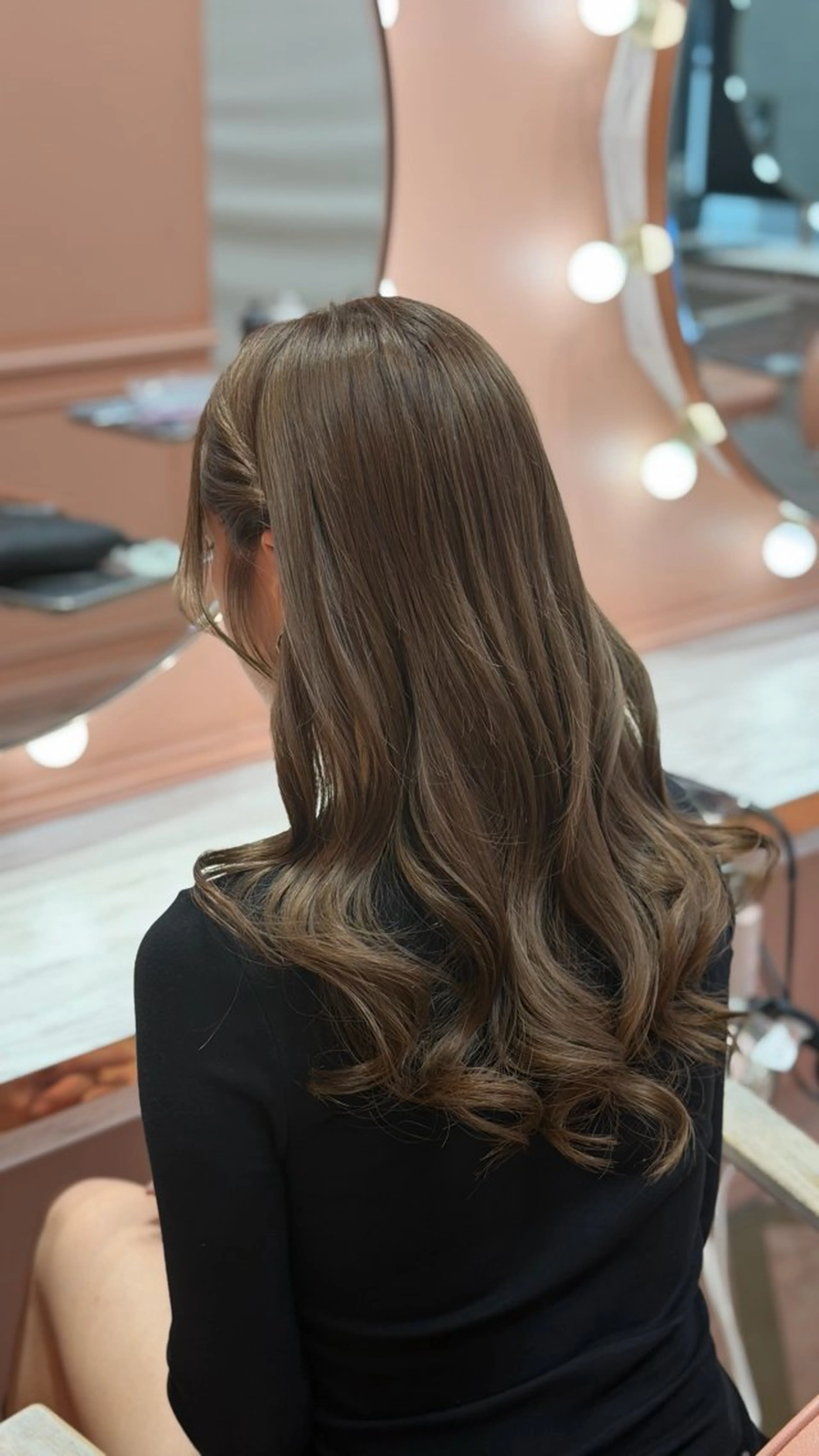 セミロング ヘアアレンジ ヘアセット 梅田茶屋町ヘアセット 🎀RIONA🎀のヘアスタイル