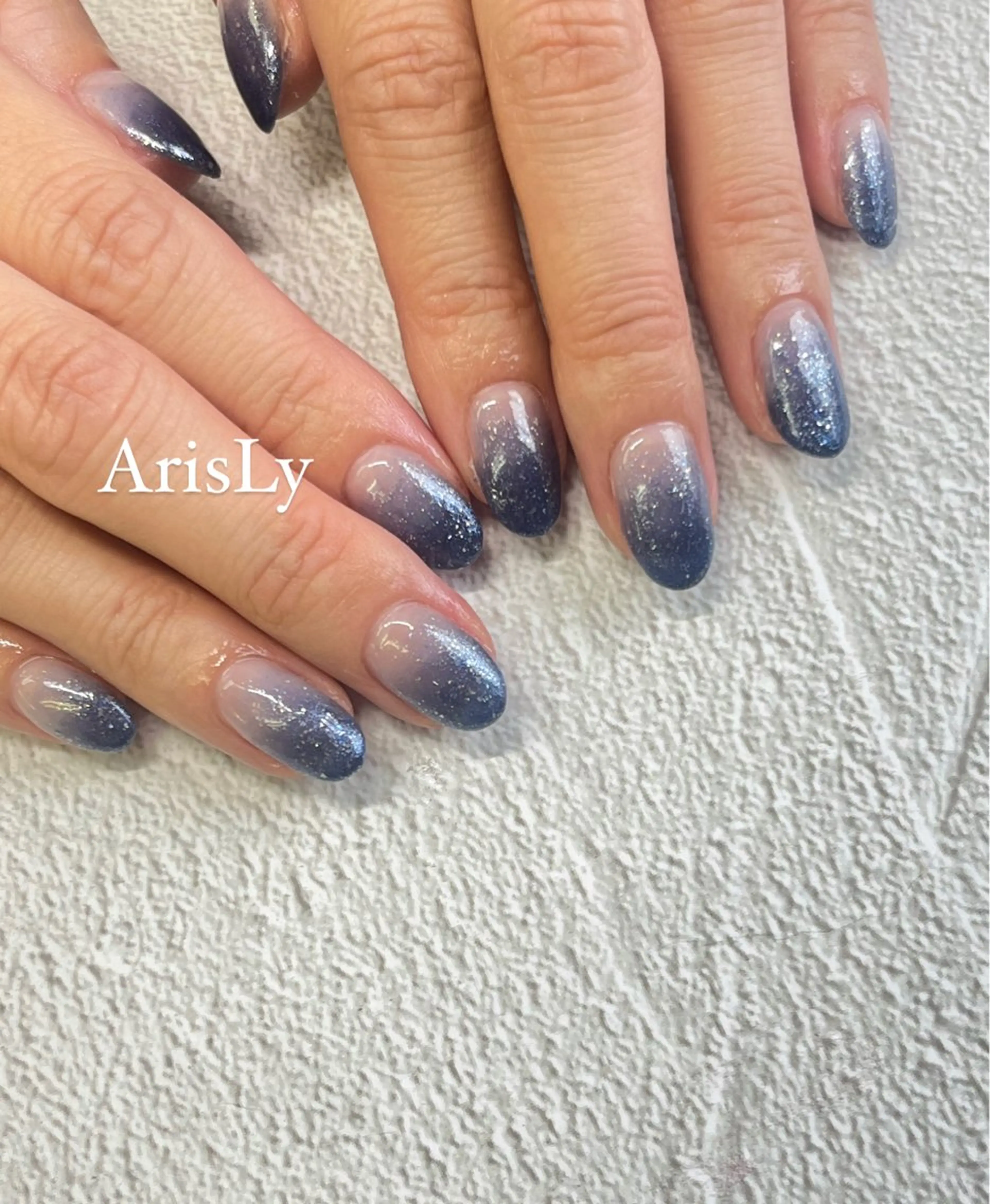 ネイル グラデーション アリスリー JR長町のマツエク・マツパデザイン