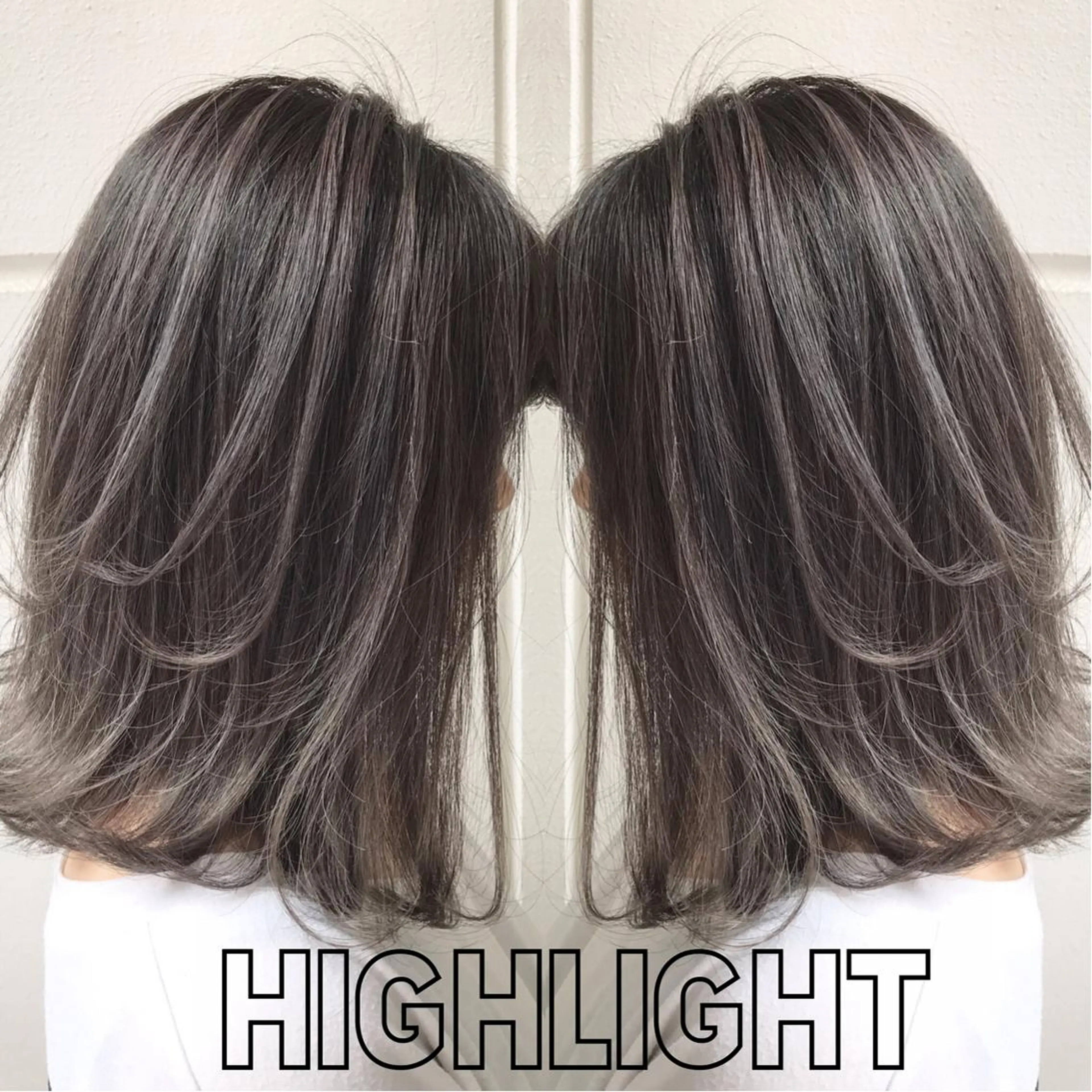 ミディアム カラー ヘアアレンジ ヘアカラー トリートメント BANK'S hair所属・縮毛矯正 髪質改善寺坂雄飛💐のヘアスタイル