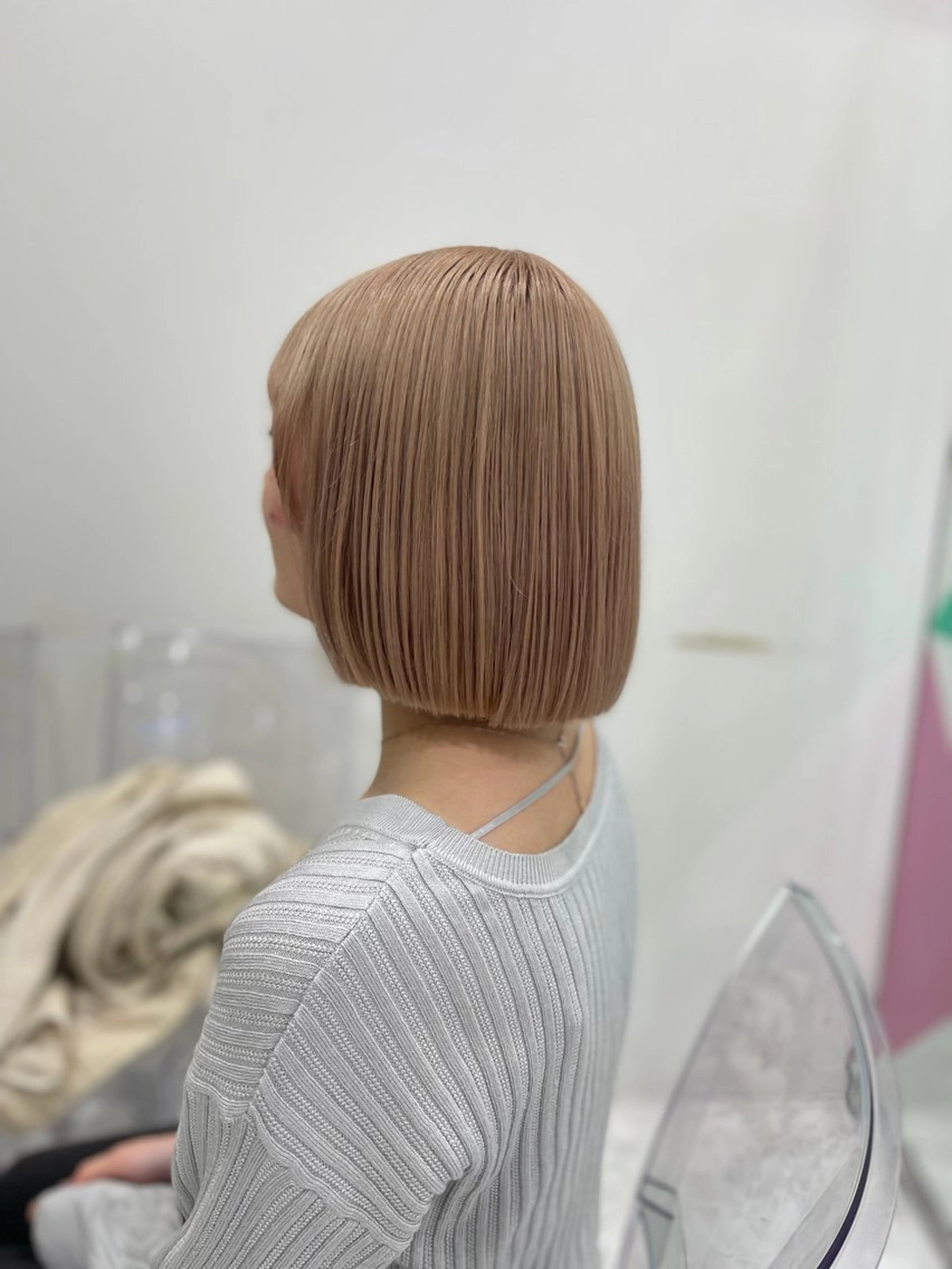 ロング ヘアカラー トリートメント 艶髪ハイトーンカラー 渋谷🎀ririkaのヘアスタイル