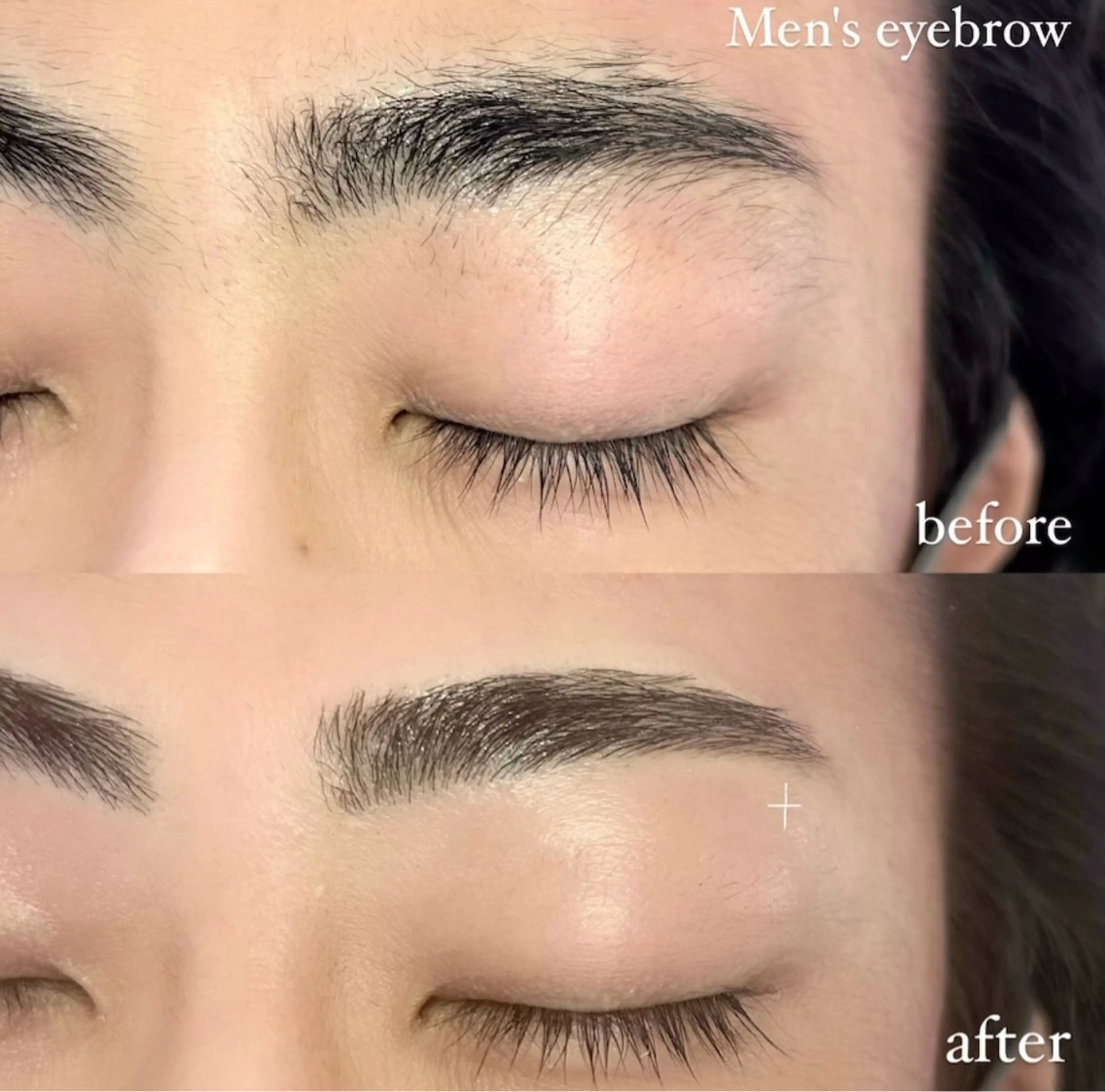 アイブロウ メンズアイブロウ ワックス脱毛 GALN 🎀 yumi パリエクのマツエク・マツパデザイン