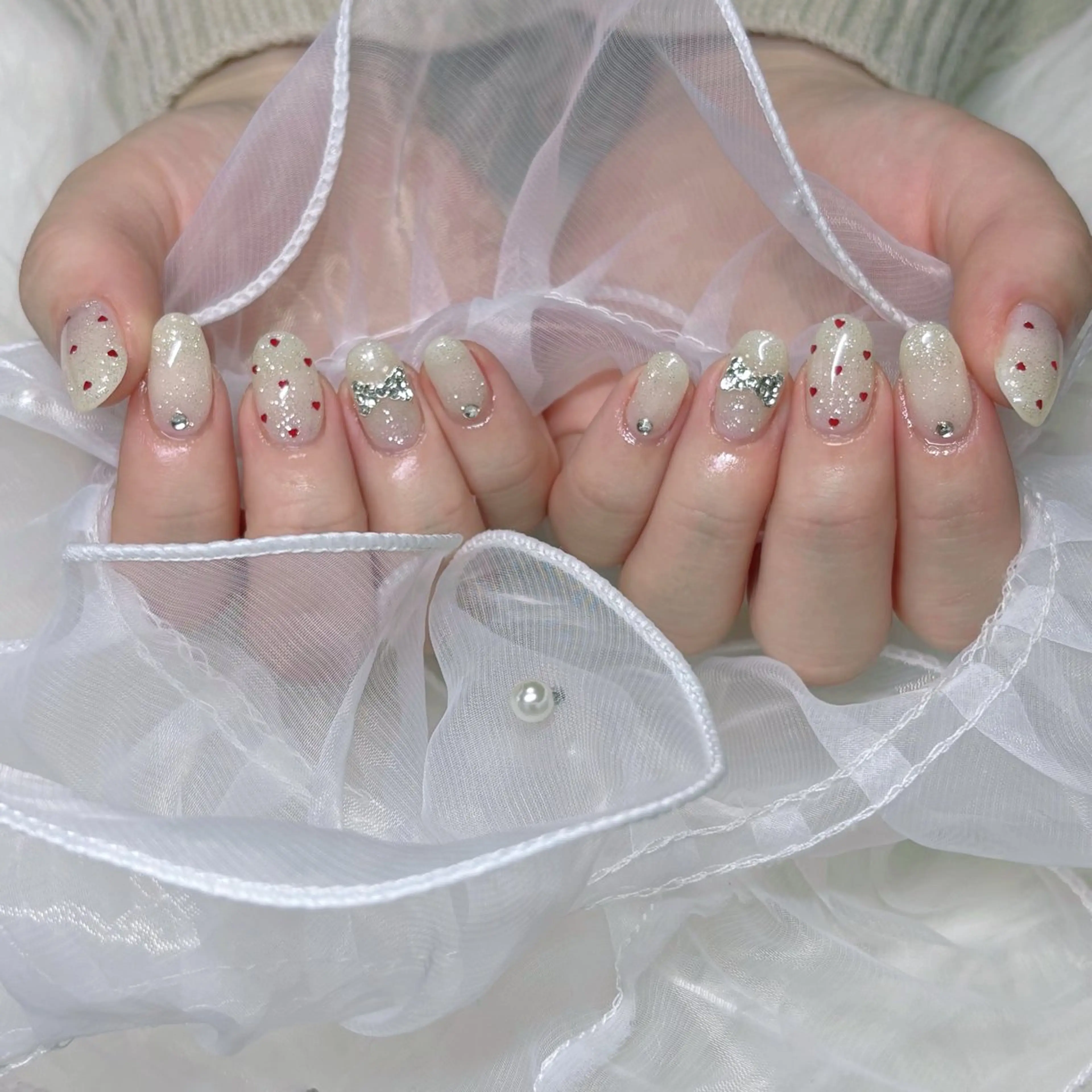 ネイル バレンタイン TOMO. Libのネイルデザイン