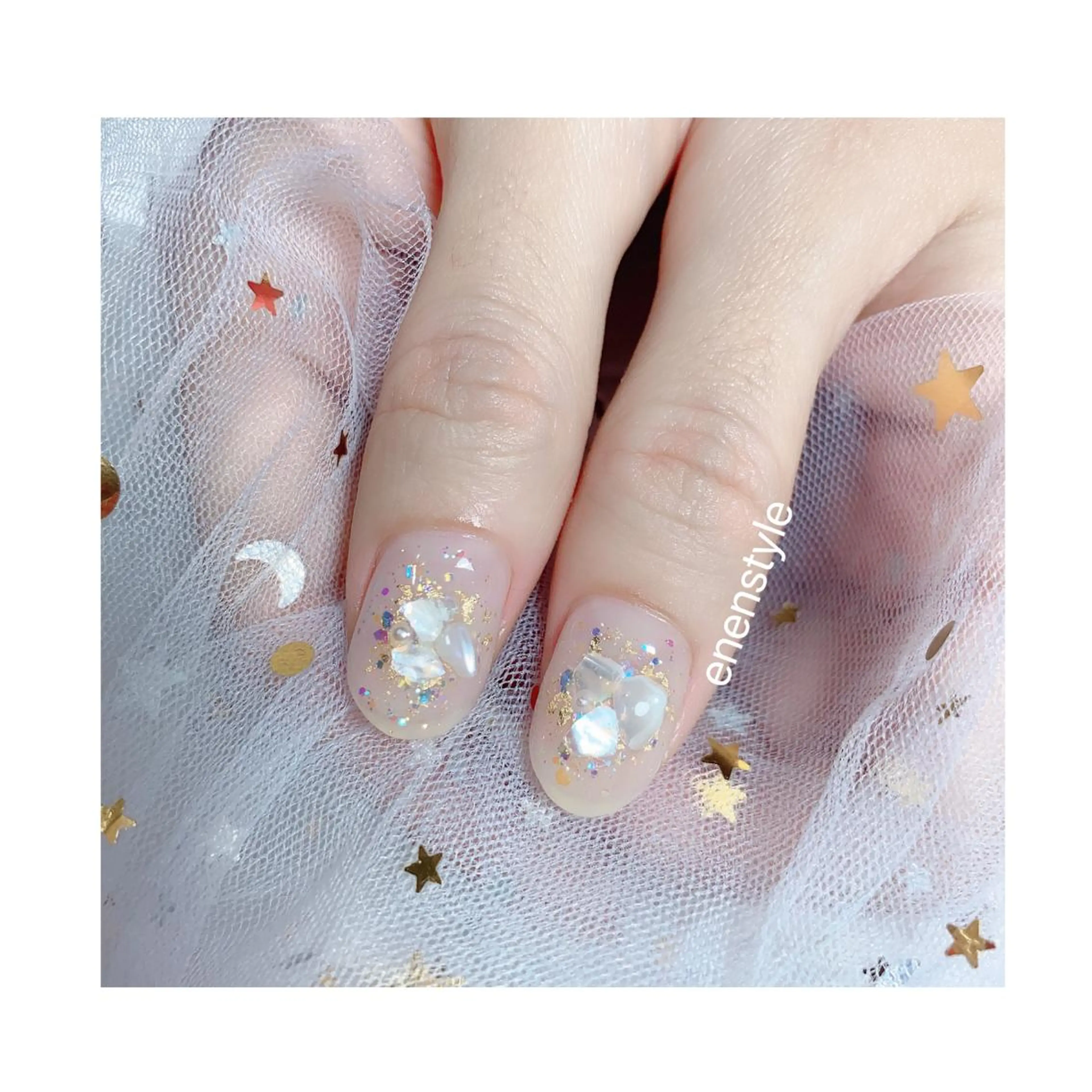 ショート ネイル ジェルネイル ニュアンスネイル オフィスネイル ワンカラーネイル パラジェル ハンドネイル 👑enen style👑のネイルデザイン