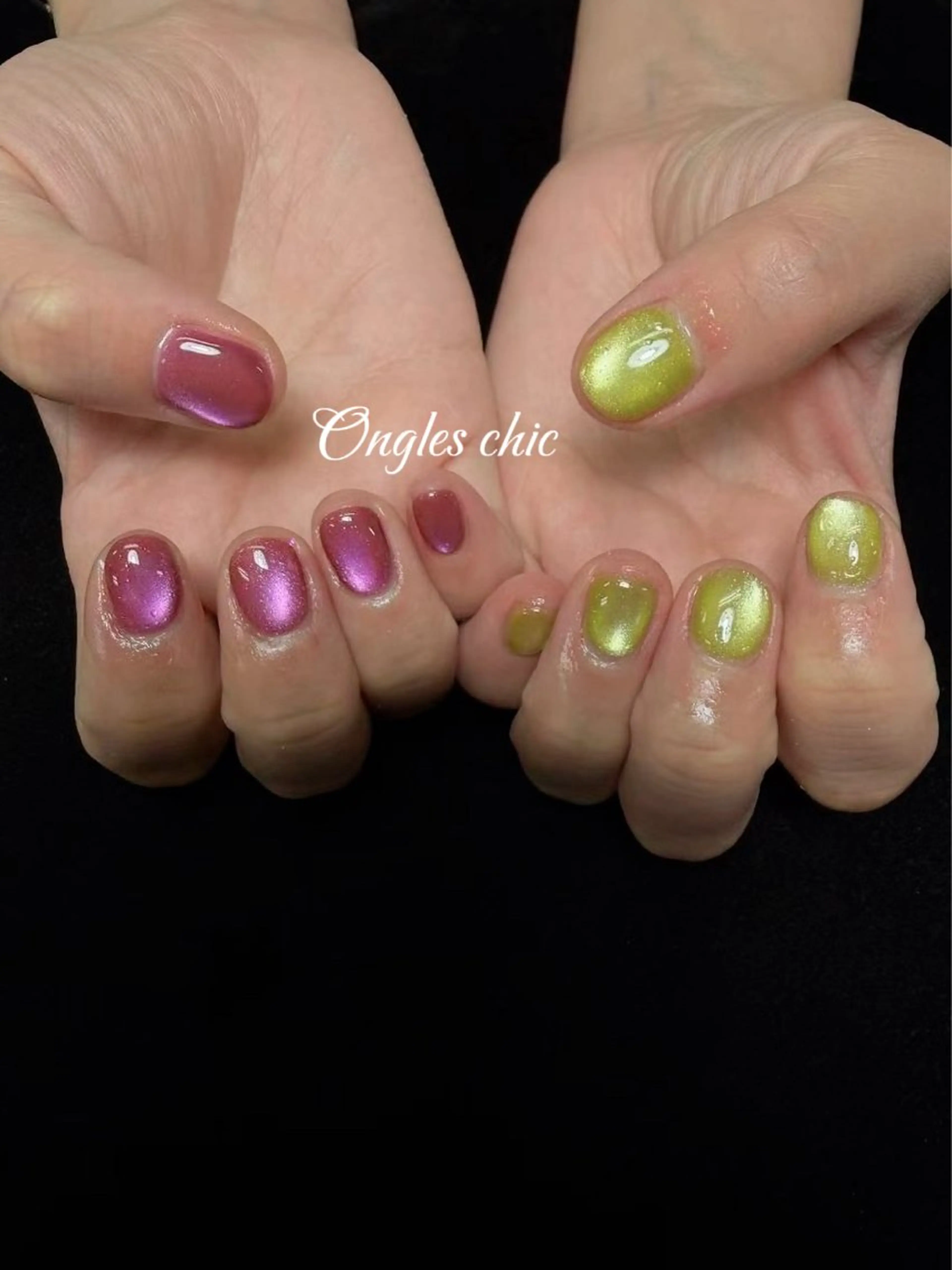 ネイル ハンドネイル ongles chicのネイルデザイン