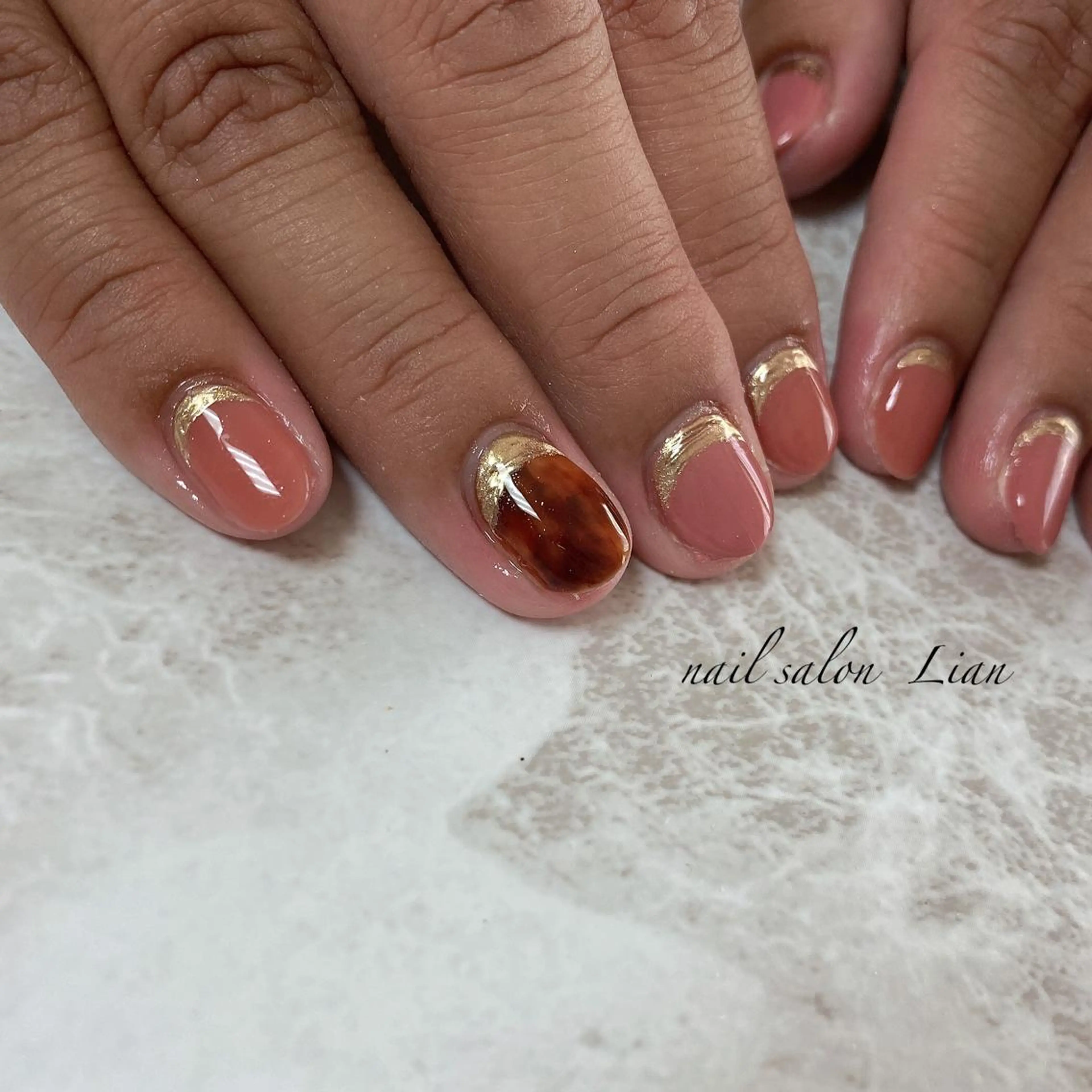 ショート ネイル nail salon Lianのネイルデザイン