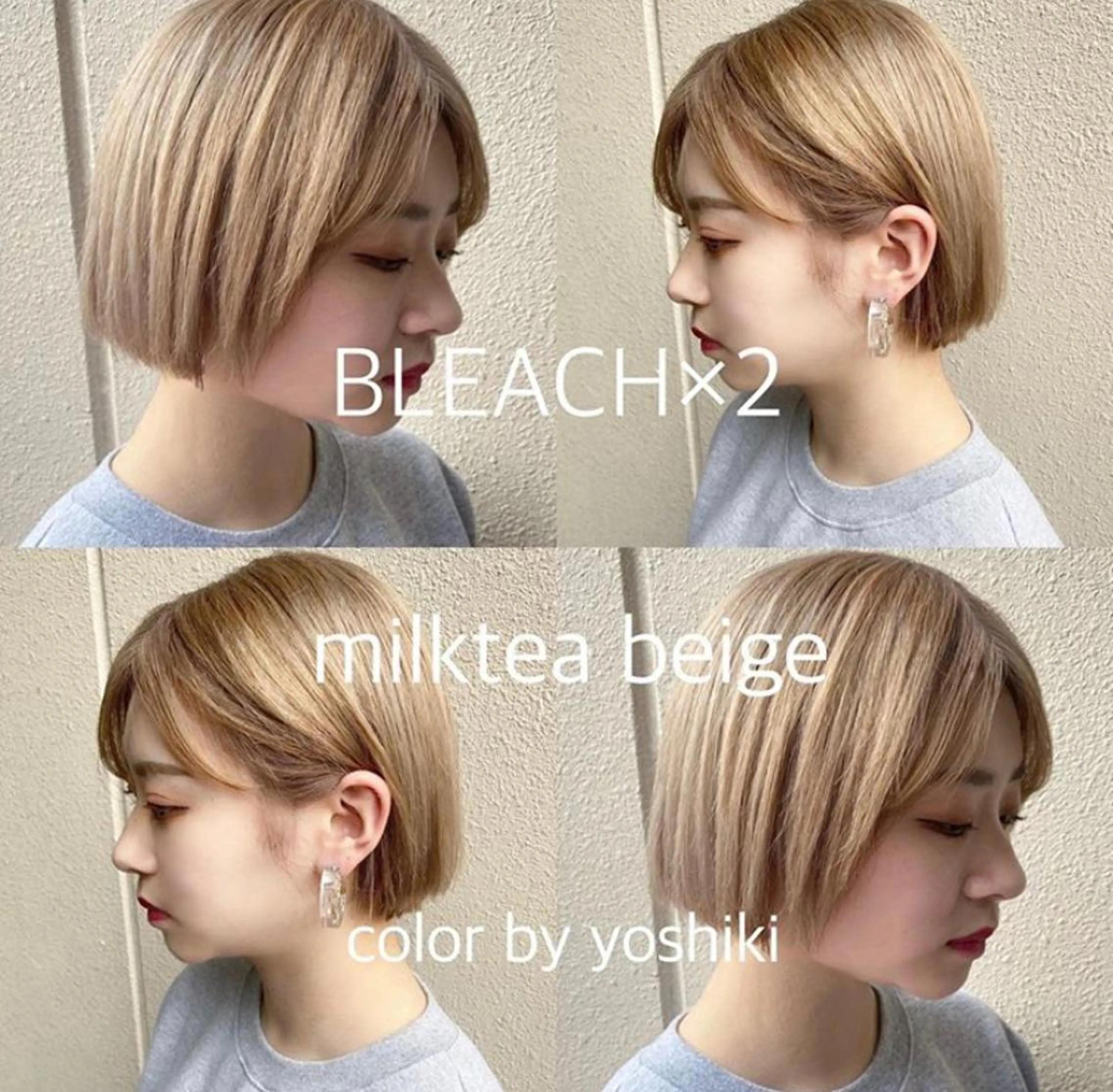 ショート カラー 🧡色落ちまで2度綺 麗なカラー🧡ヨシキのヘアスタイル