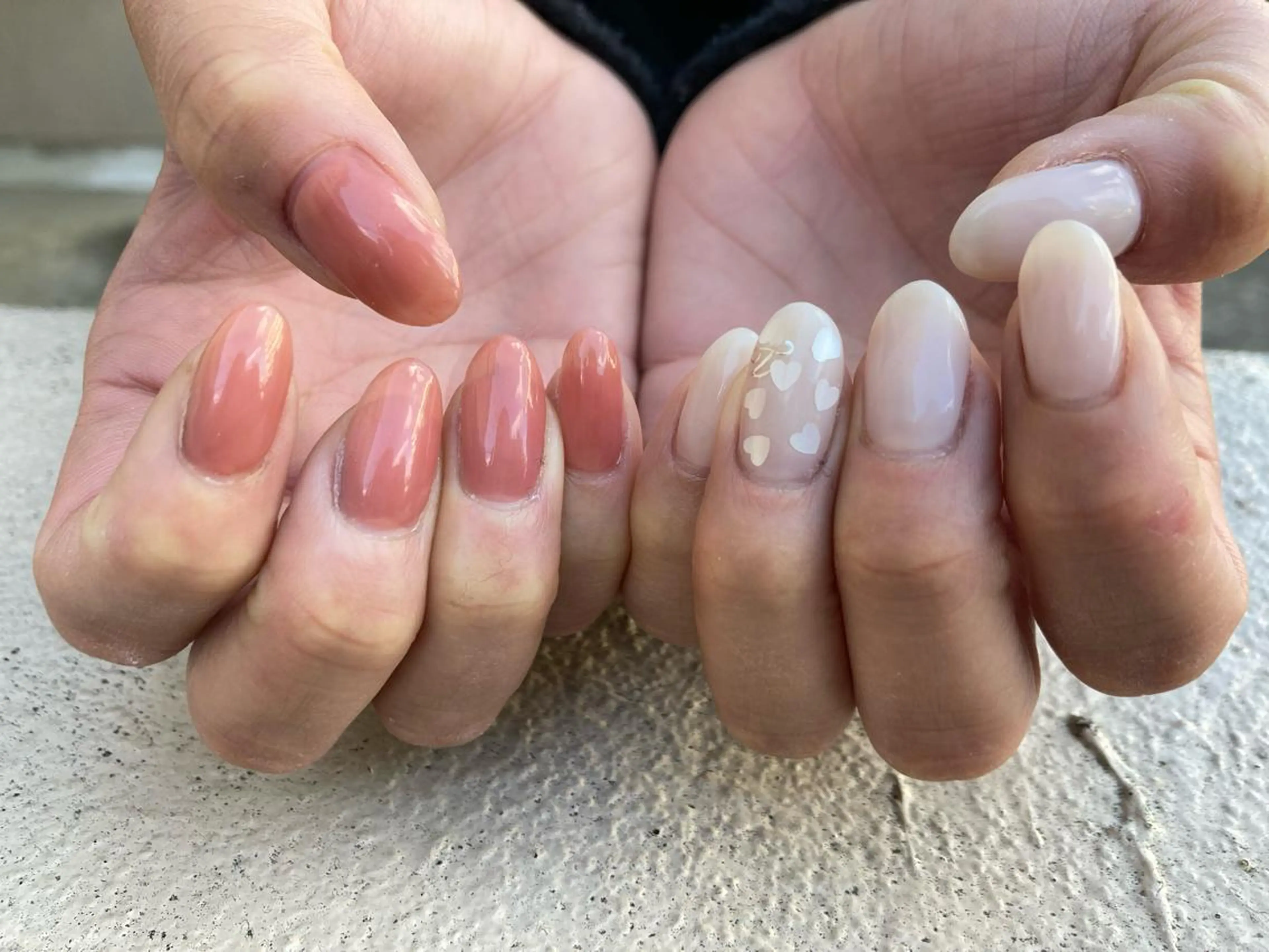 ミディアム ネイル ハンドネイル フットネイル ✴︎ Delightのネイルデザイン
