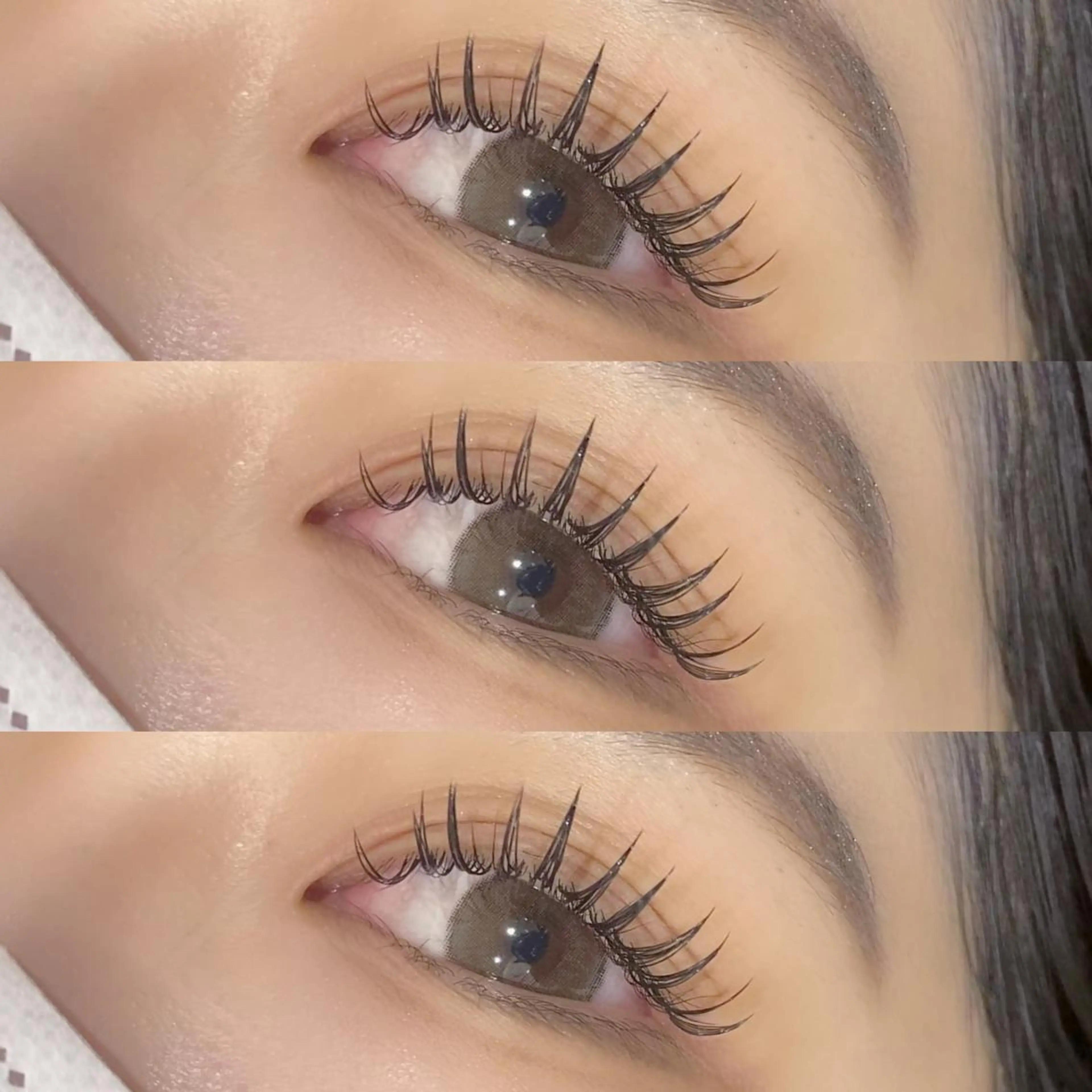 マツエク・マツパ 束感まつ毛 Le  Riad 坂田のマツエク・マツパデザイン