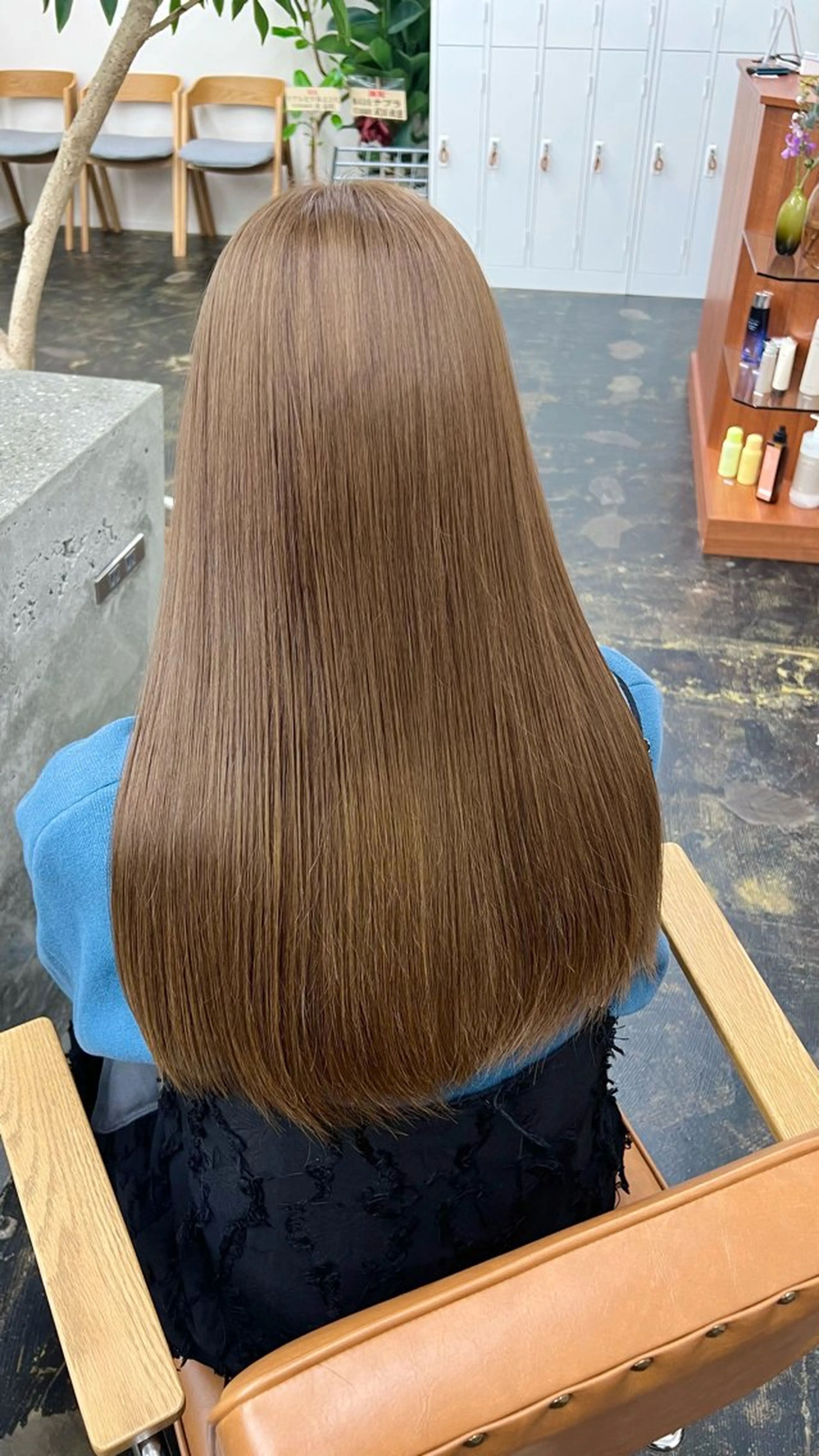 ロング カラー ヘアカラー ミディアムレイヤー/ 艶カラー🎀 emiのヘアスタイル