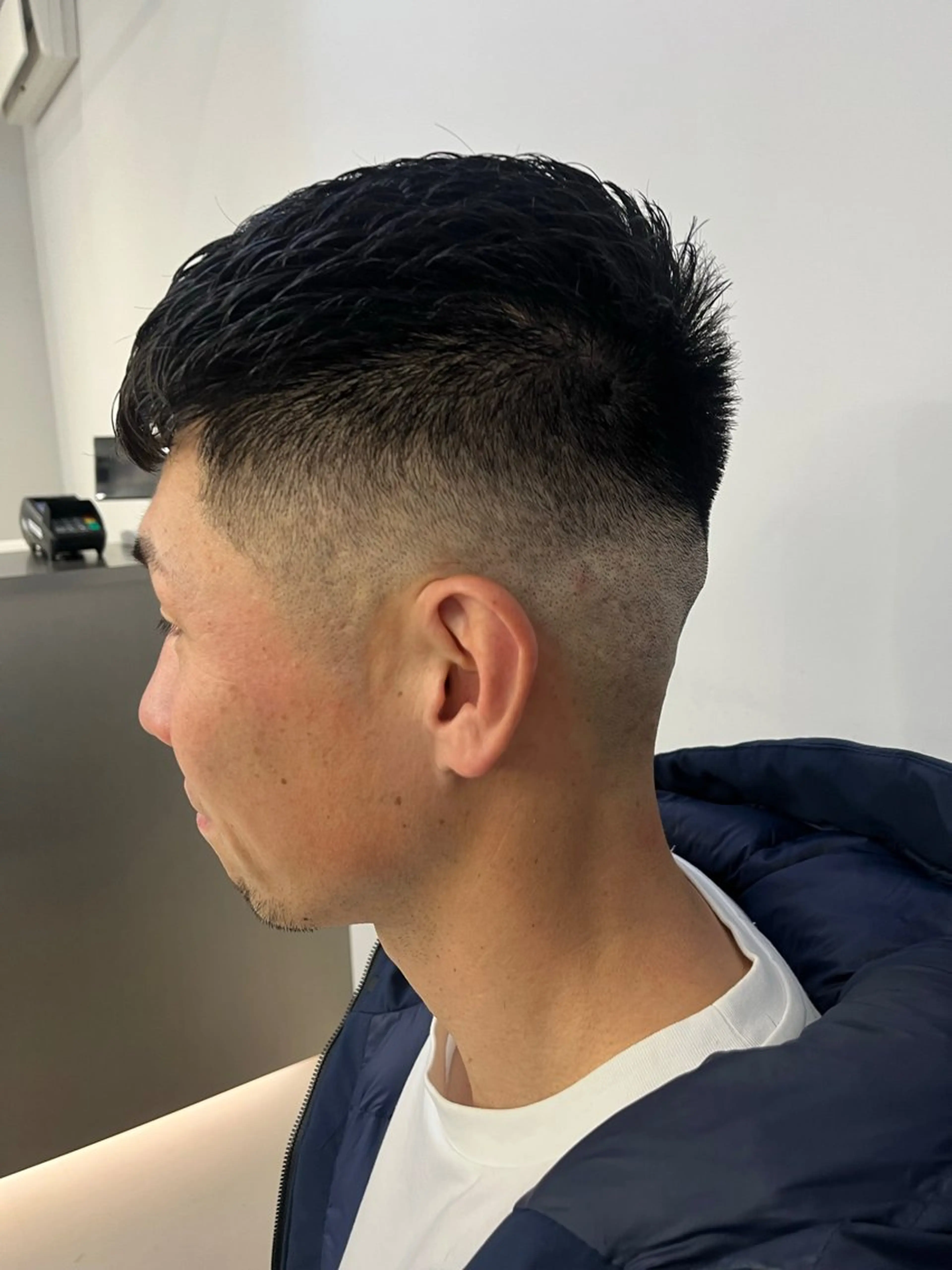 メンズ フェードカット スキンフェード カット 💈FADE &LINE安達のヘアスタイル