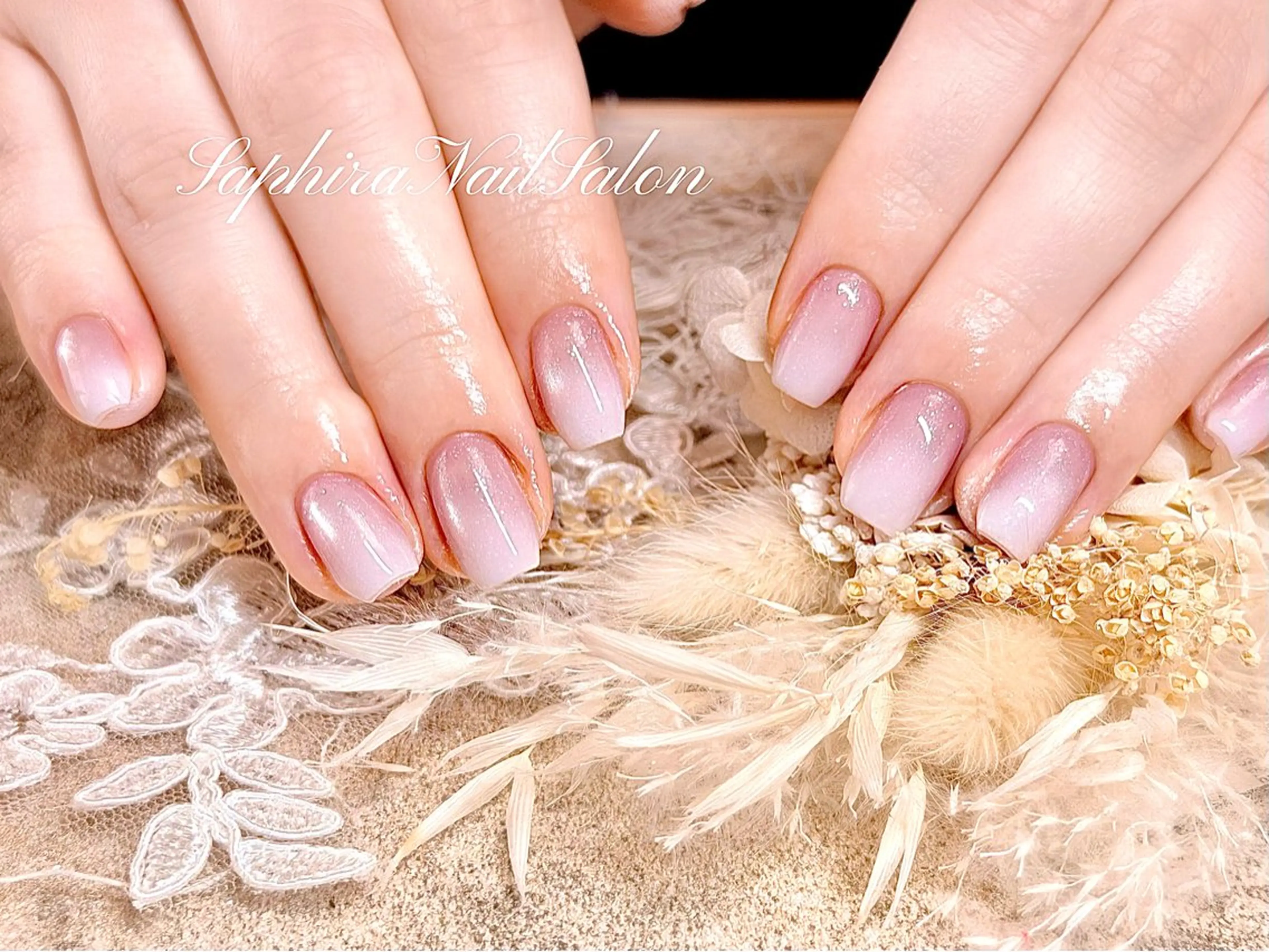 カラー ハンドネイル Saphiraネイル サロン錦糸町のネイルデザイン