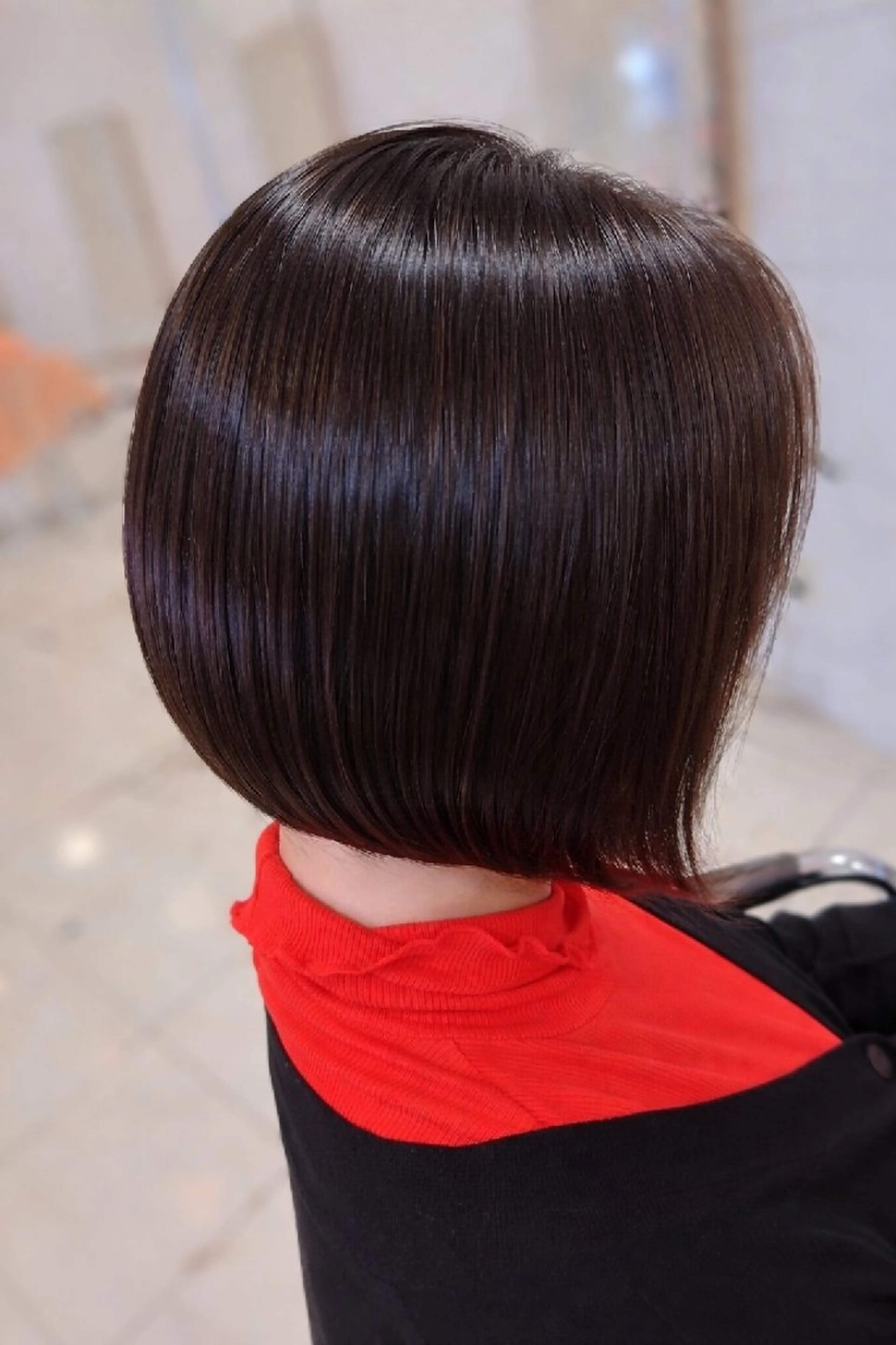 ショート 縮毛矯正✨艶髪　 シノハラ✨髪質改善のヘアスタイル