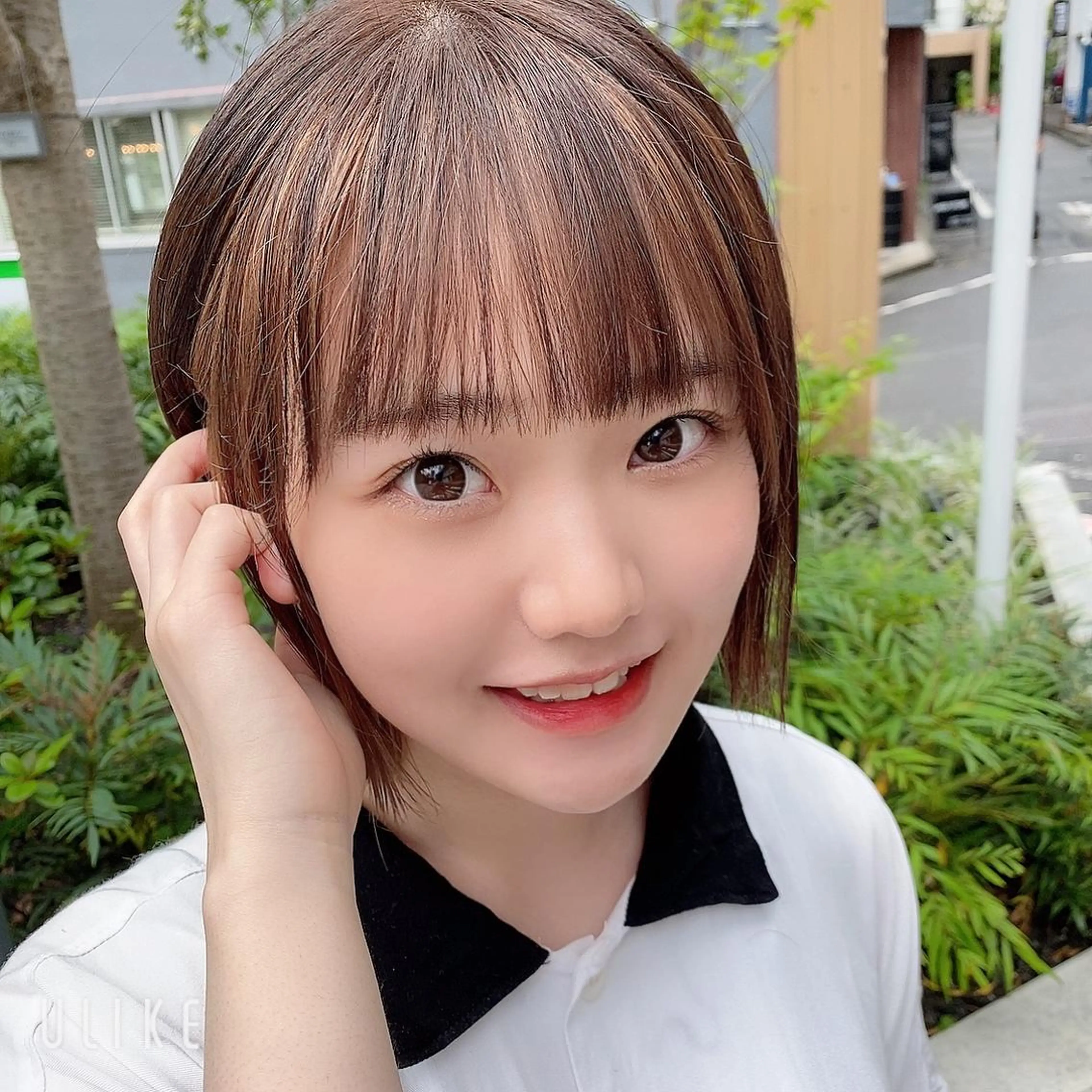 ショート カラー インナーカラー ヘアカラー トリートメント kai .のヘアスタイル