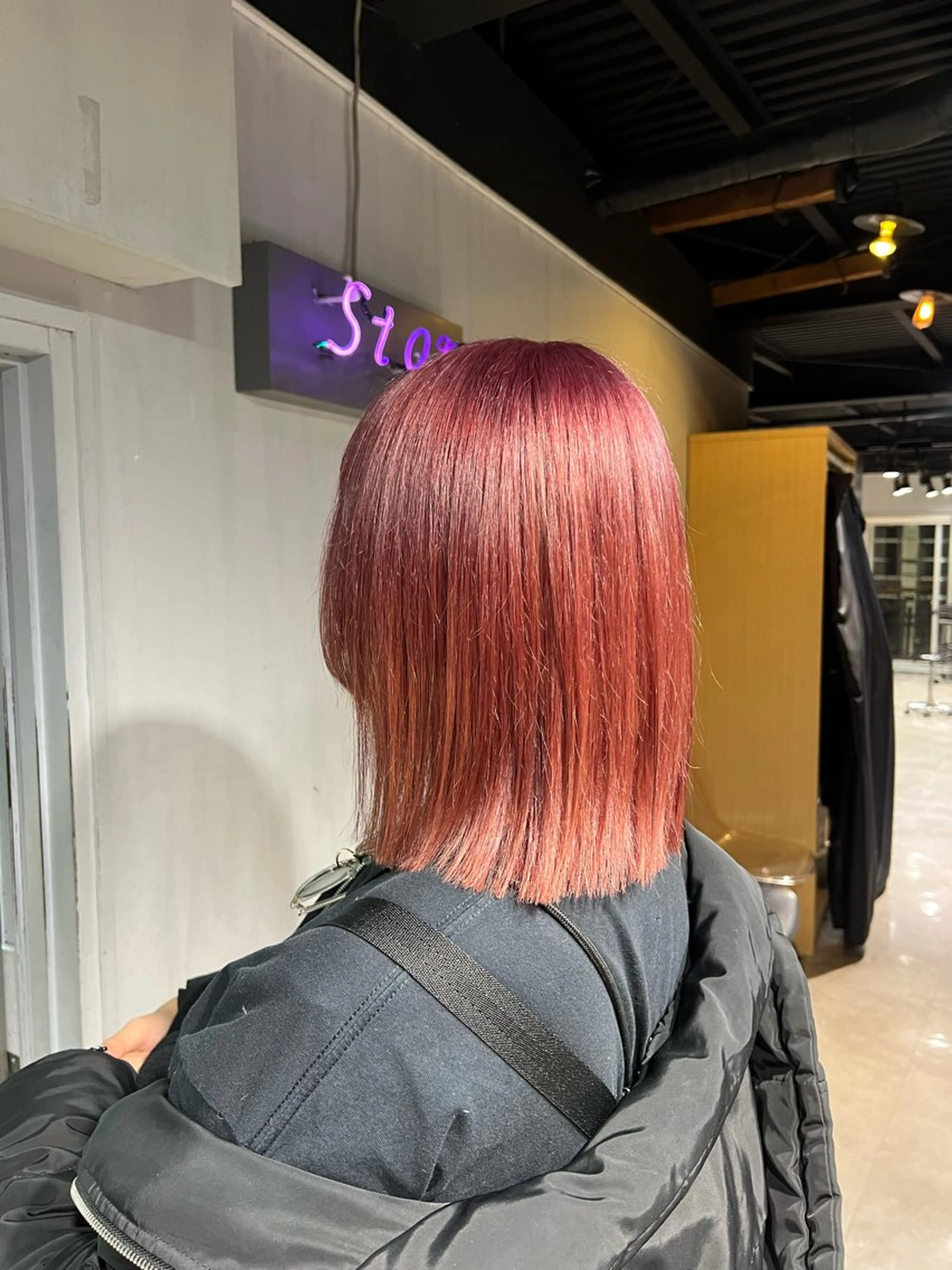 ショート ヘアカラー トリートメント NANAMI🩵 大人可愛い韓国ヘアのヘアスタイル