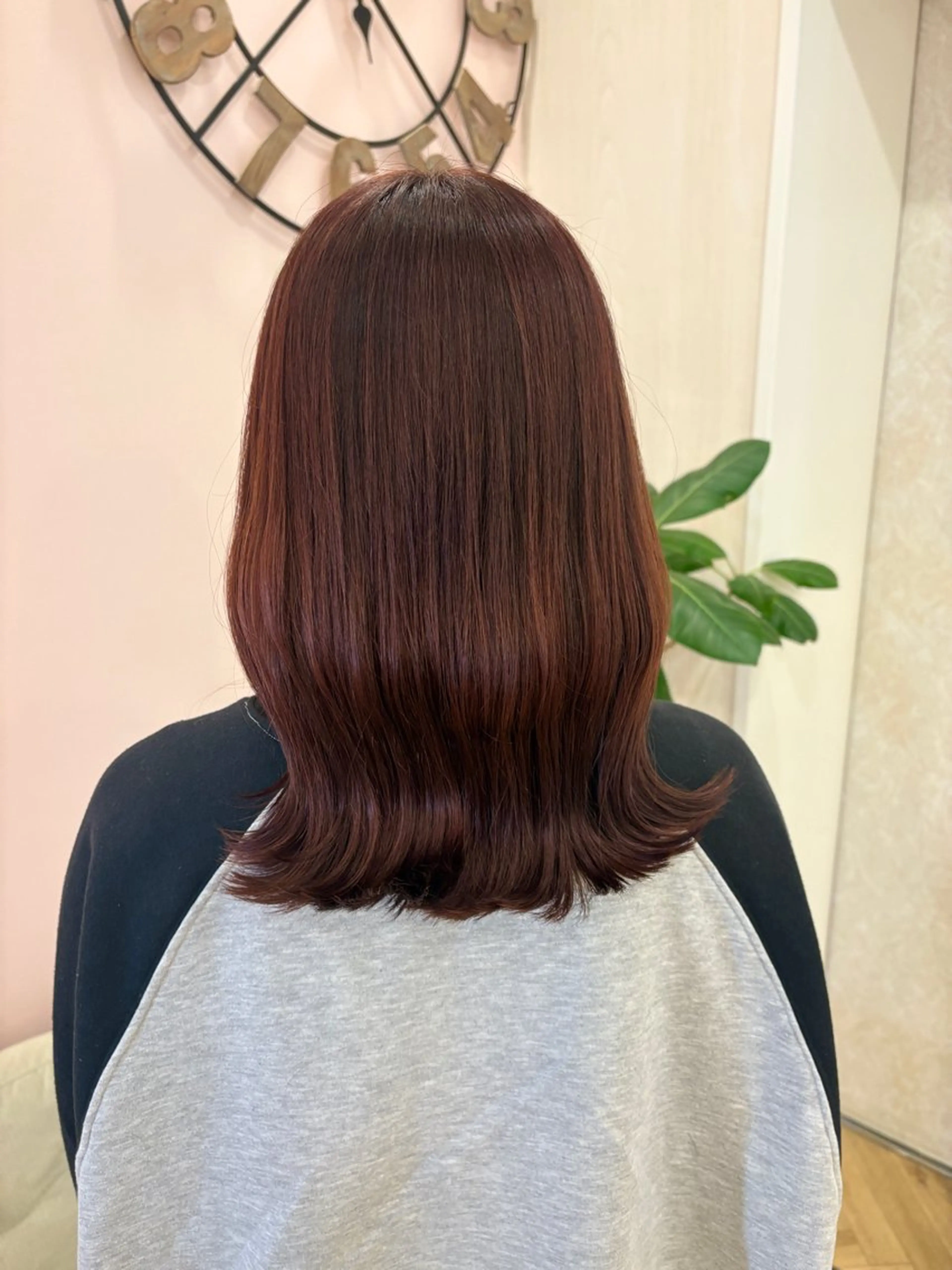 ミディアム カラー 韓国ヘア🧸髪質改善 🧸きくちみさきのヘアスタイル