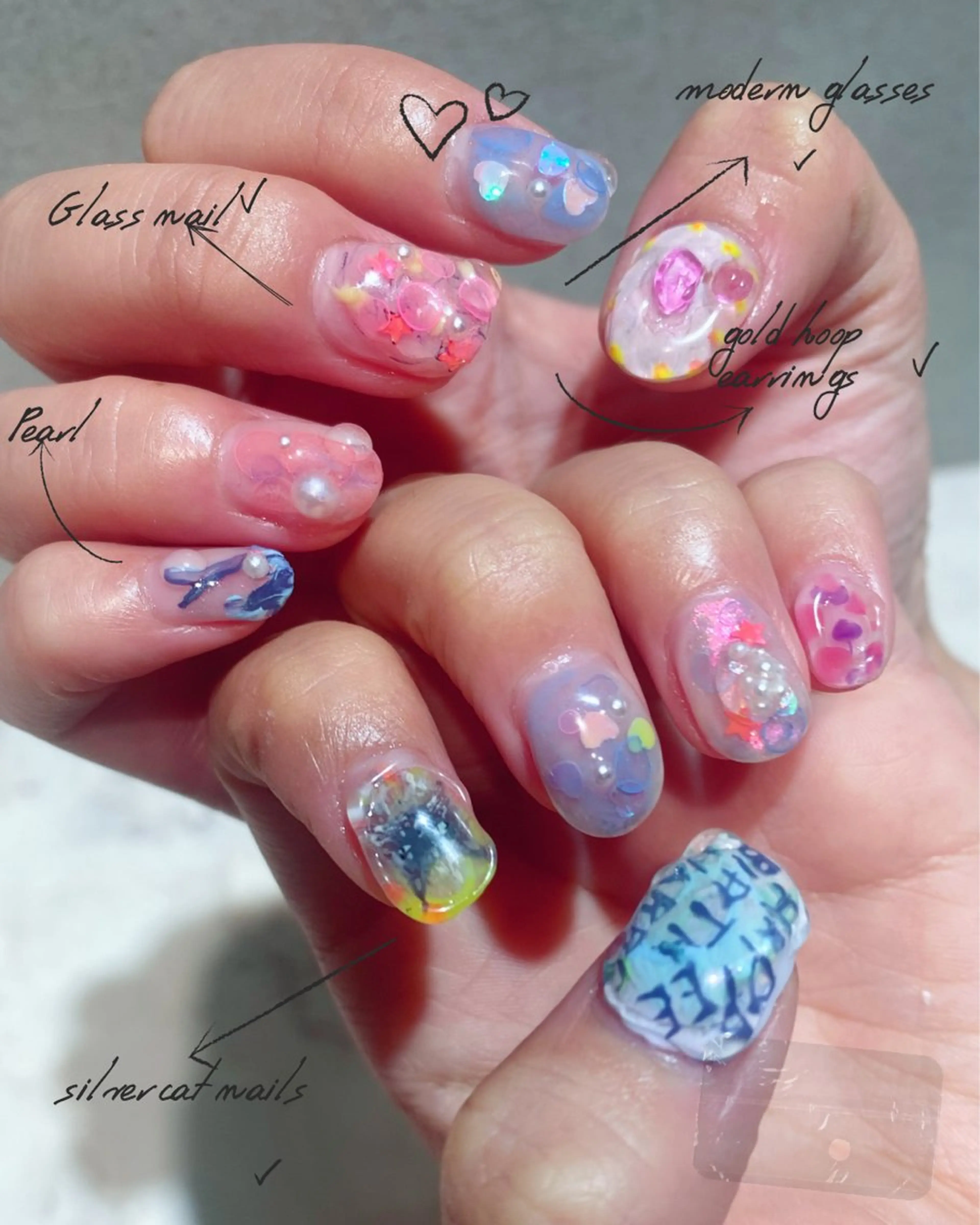 ネイル free hug Hiromiのネイルデザイン