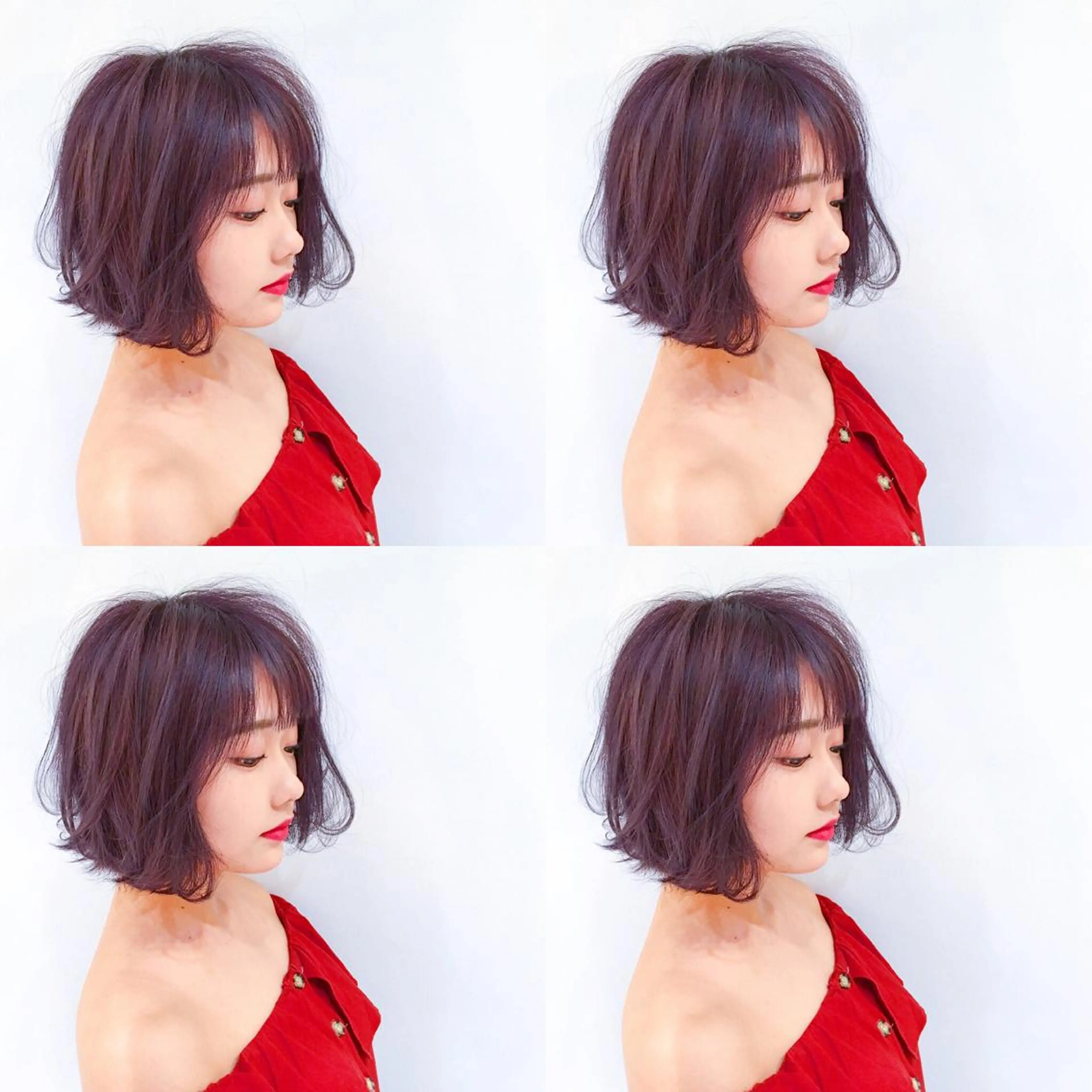 ショート カラー なんば髪質改善カラー Ardoreのヘアスタイル