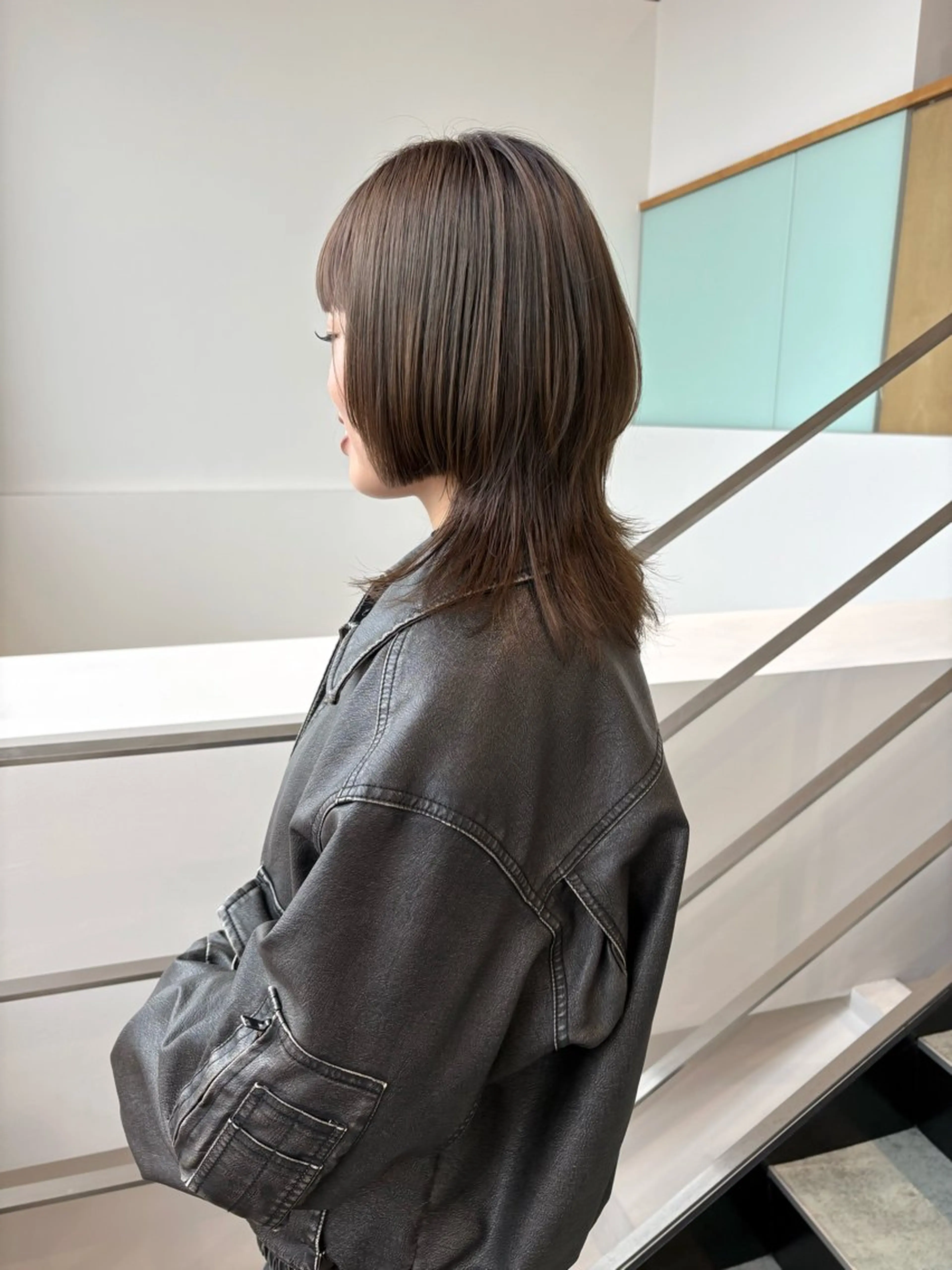 ミディアム カラー カット mao | 柔らか艶カラー🫧のヘアスタイル
